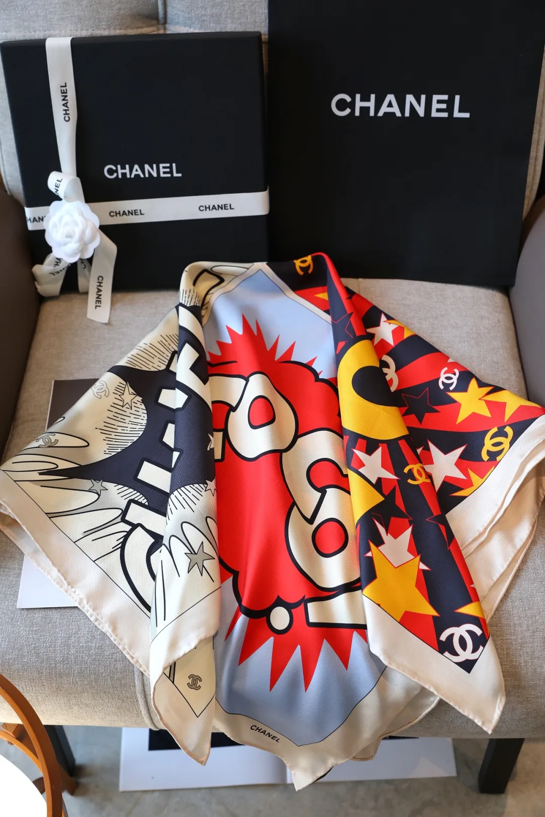 Silk Scarves CHANEL 18093524