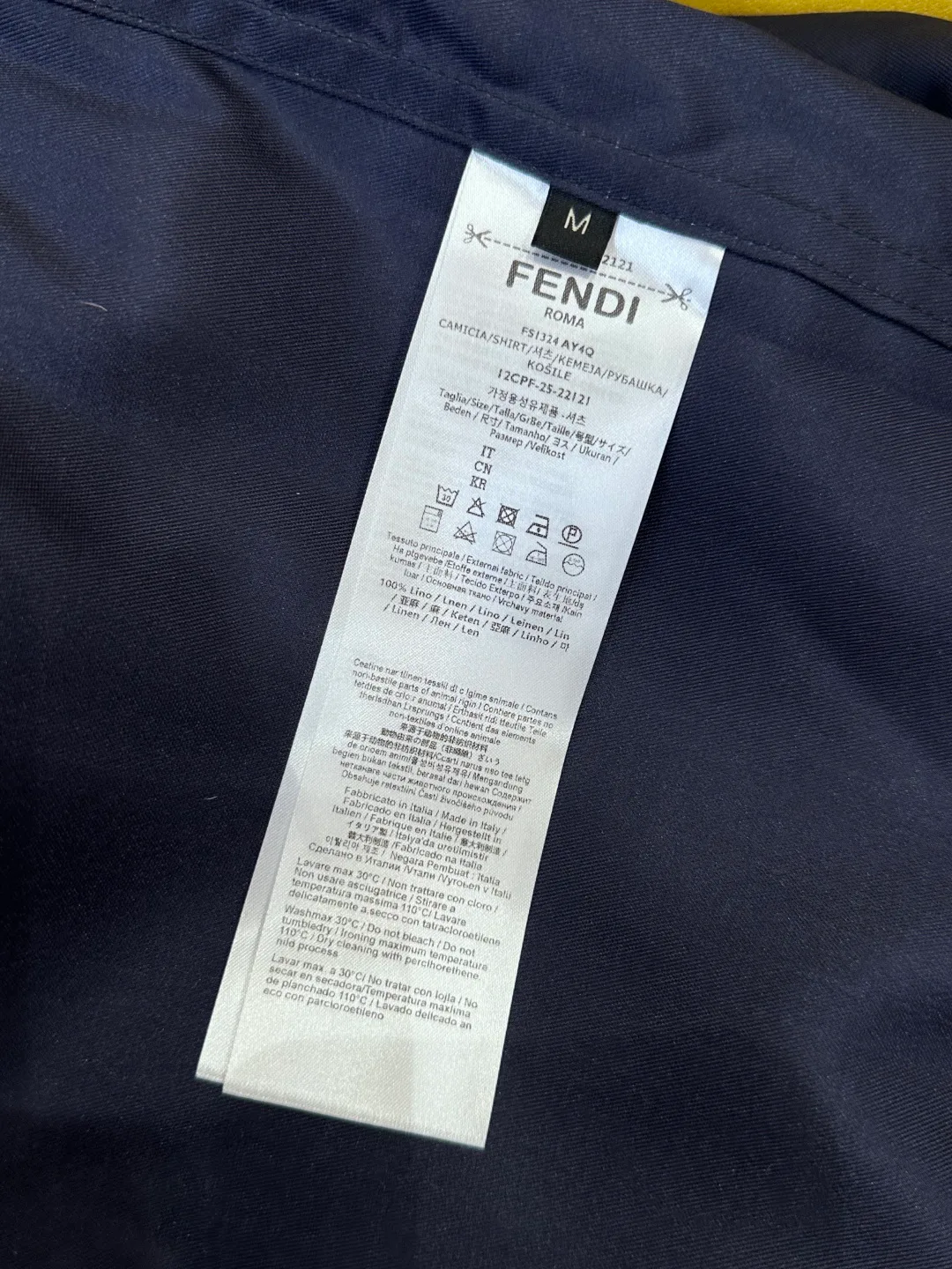 Men's Shirts FENDI 17802564