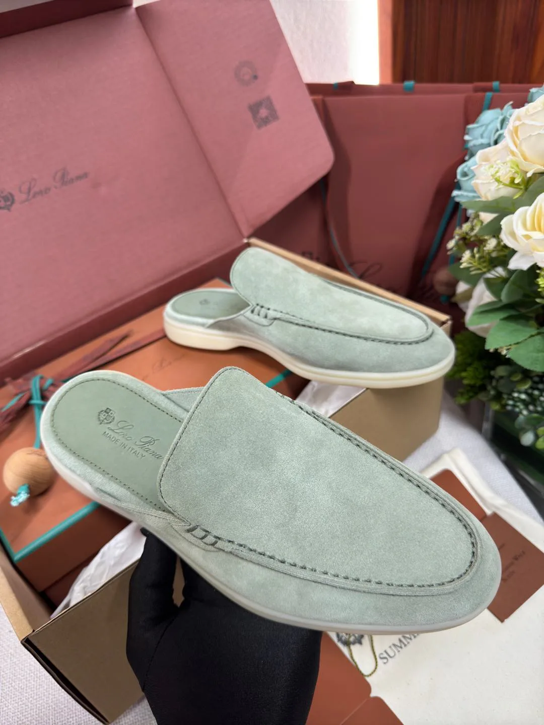 Men's Loafers And Dress Shoes LORO PIANA 18101807