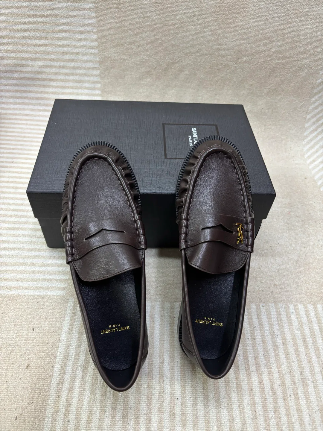 Men's Loafers And Dress Shoes SAINT LAURENT 17472584