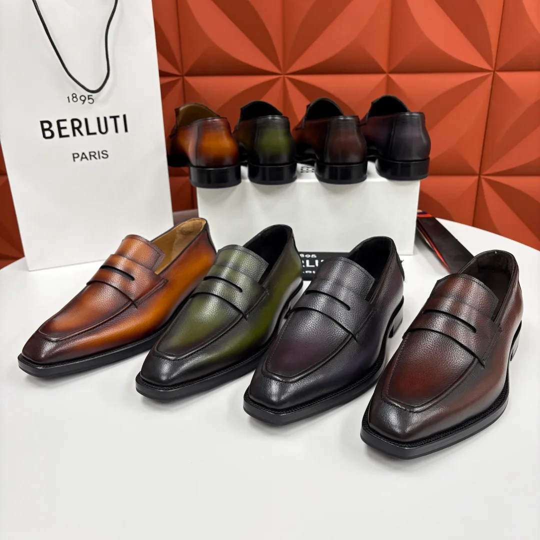 Men's Loafers And Dress Shoes BERLUTI 18117420