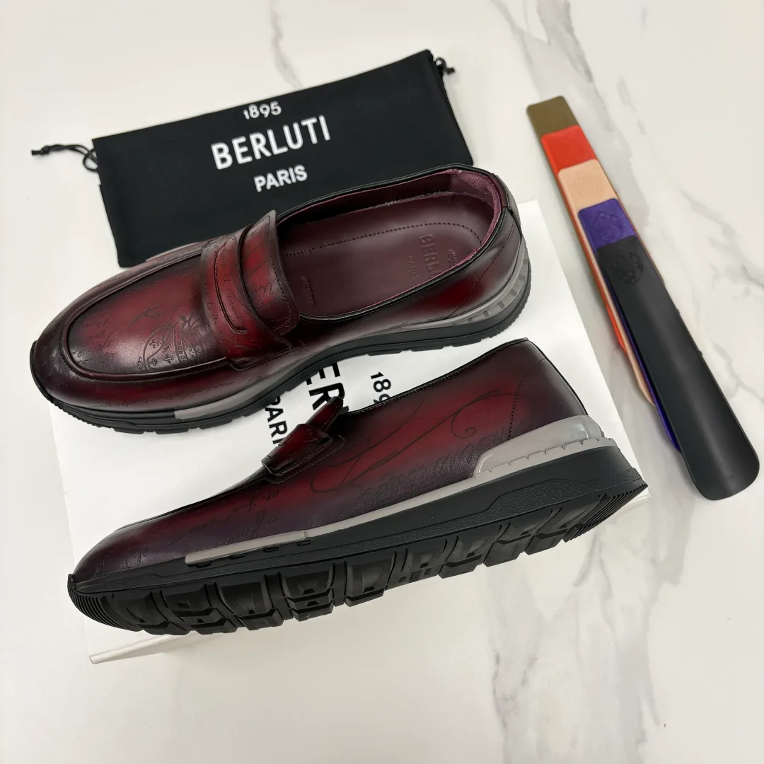 Men's Loafers And Dress Shoes BERLUTI 18000857