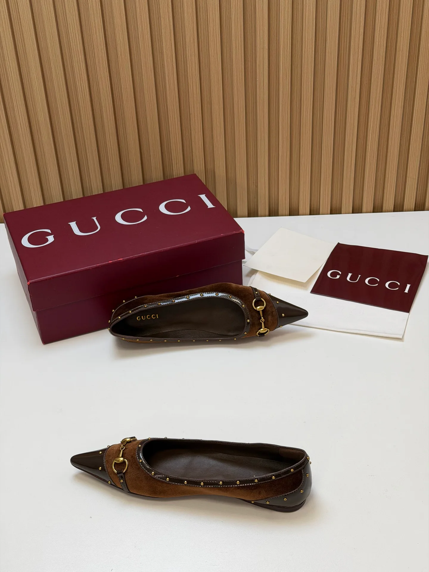 Women's Ballet Flats GUCCI 17631704