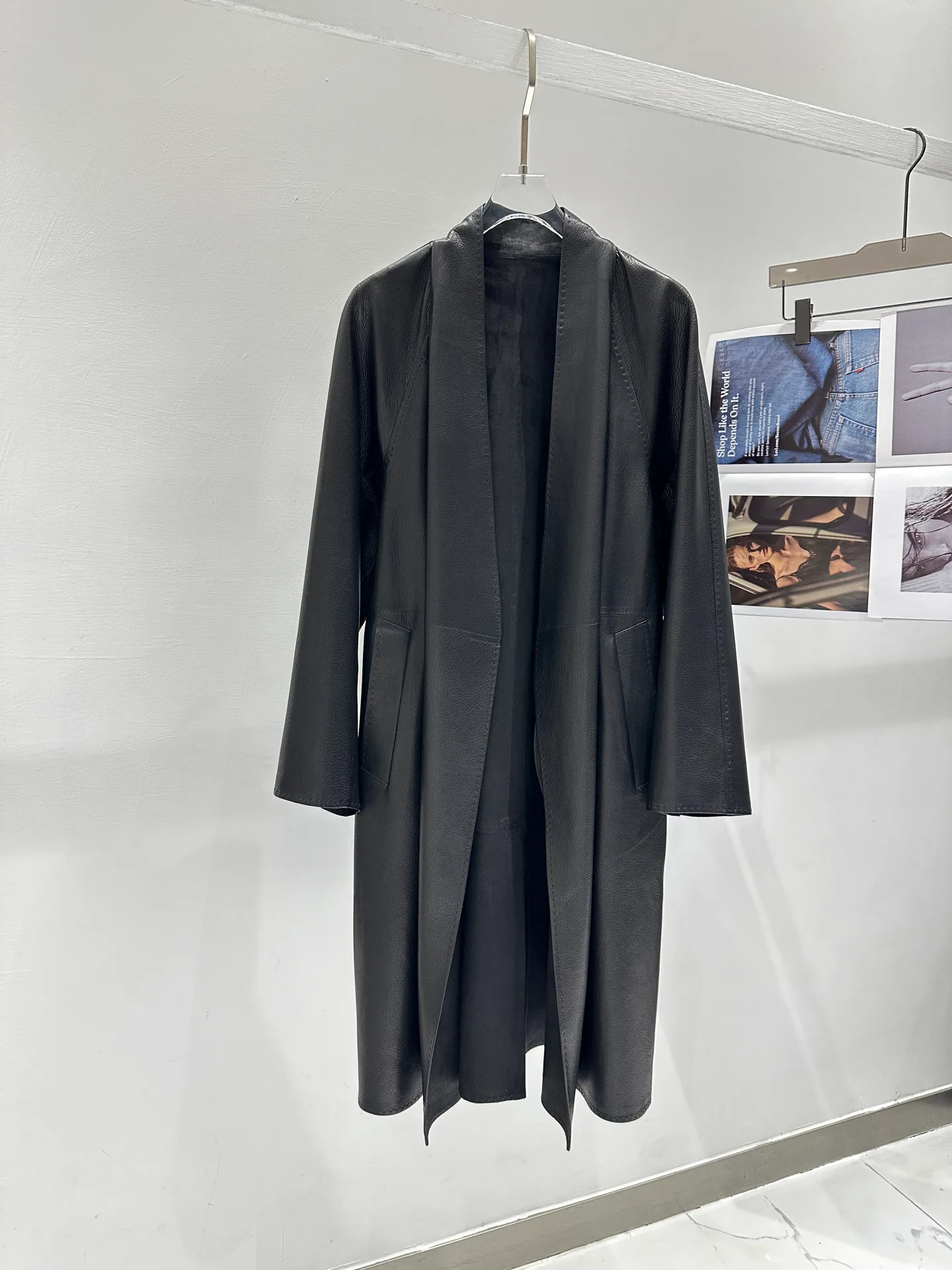Women's Leather Jackets And Sheepskin Coats HERMES 18395955