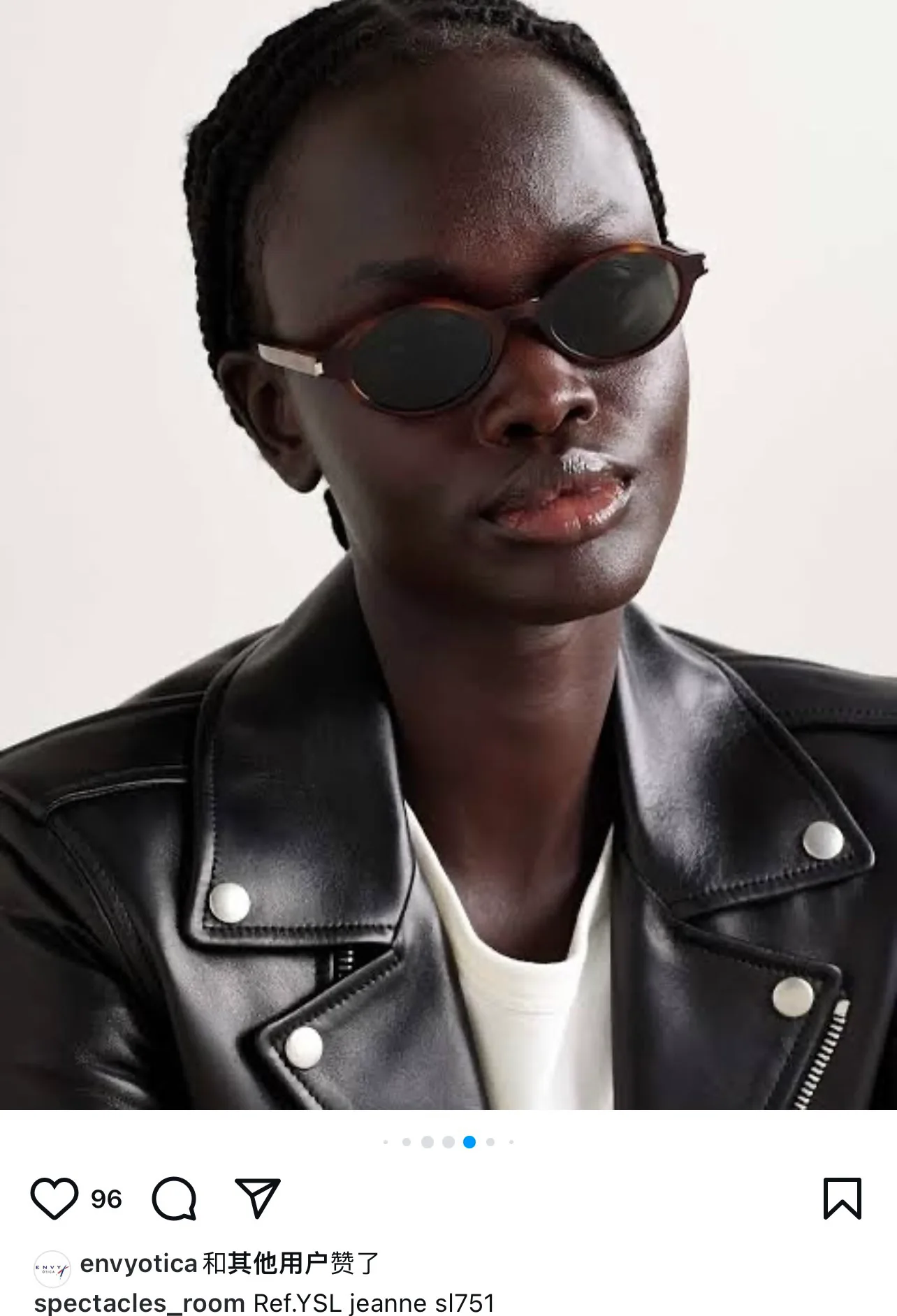 Glasses SAINT LAURENT 18246168