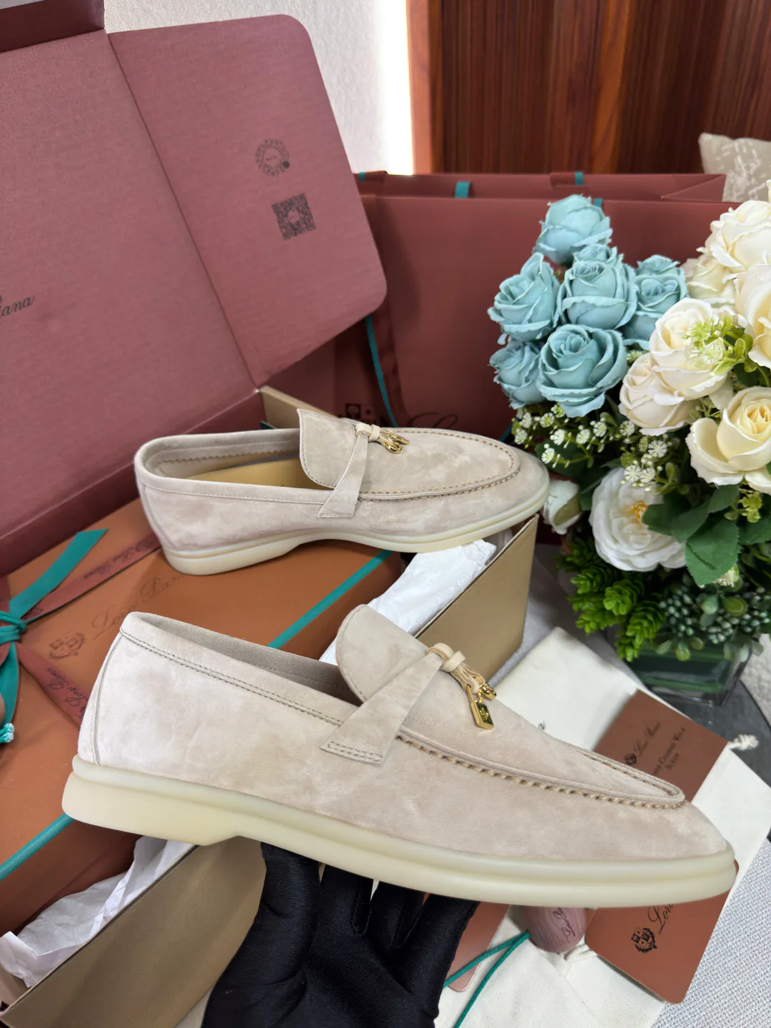 Men's Loafers And Dress Shoes LORO PIANA 18101738