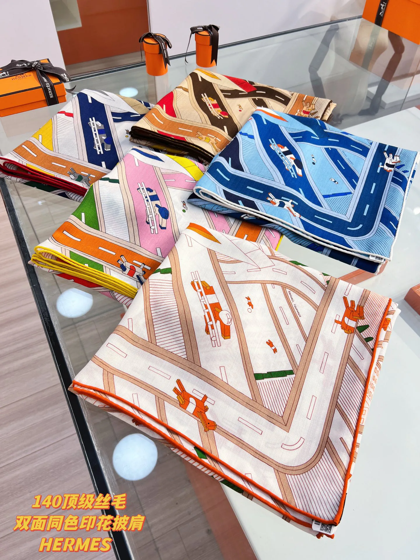 Silk Scarves HERMES 18468983