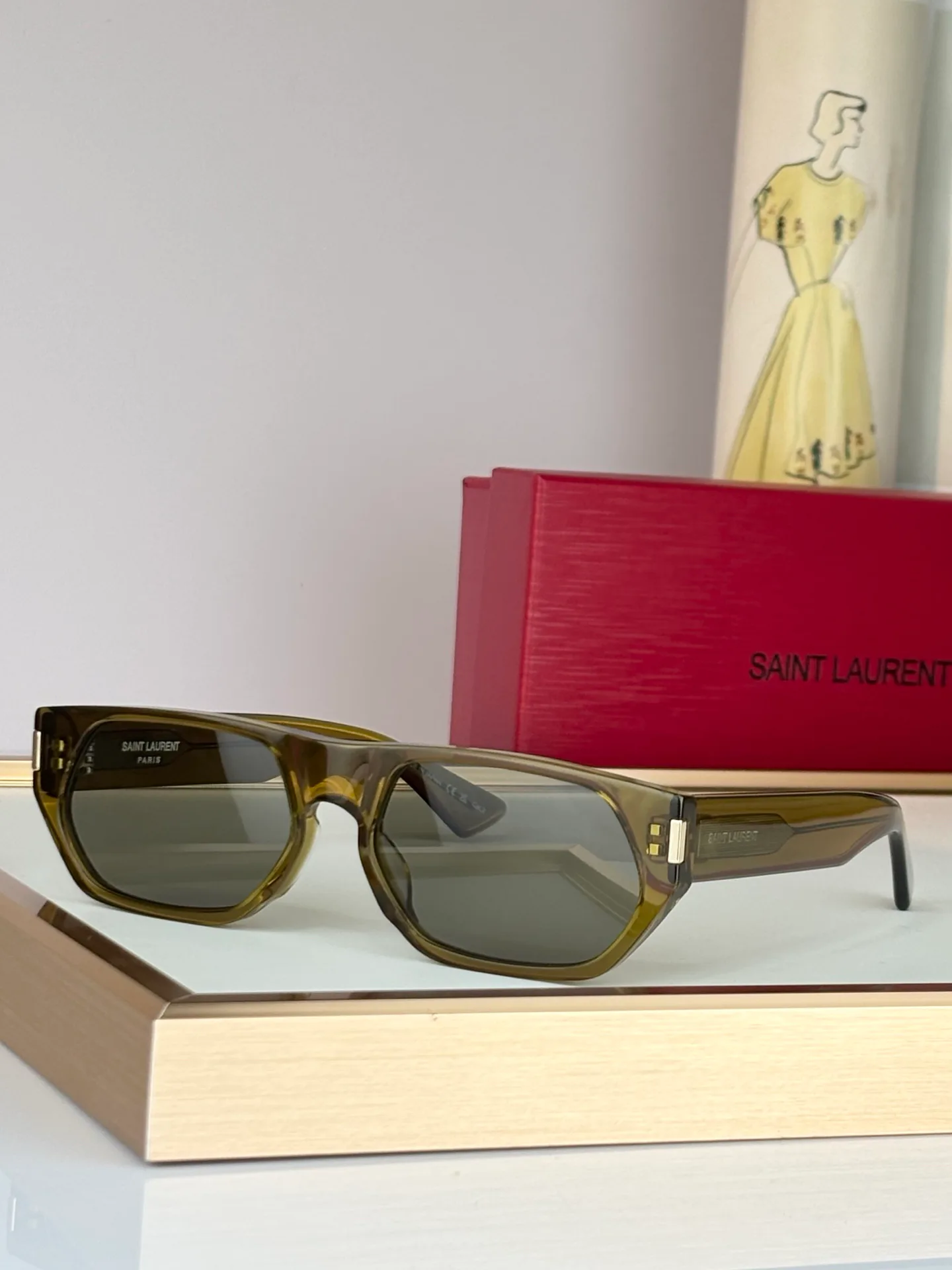 Glasses SAINT LAURENT 18118413
