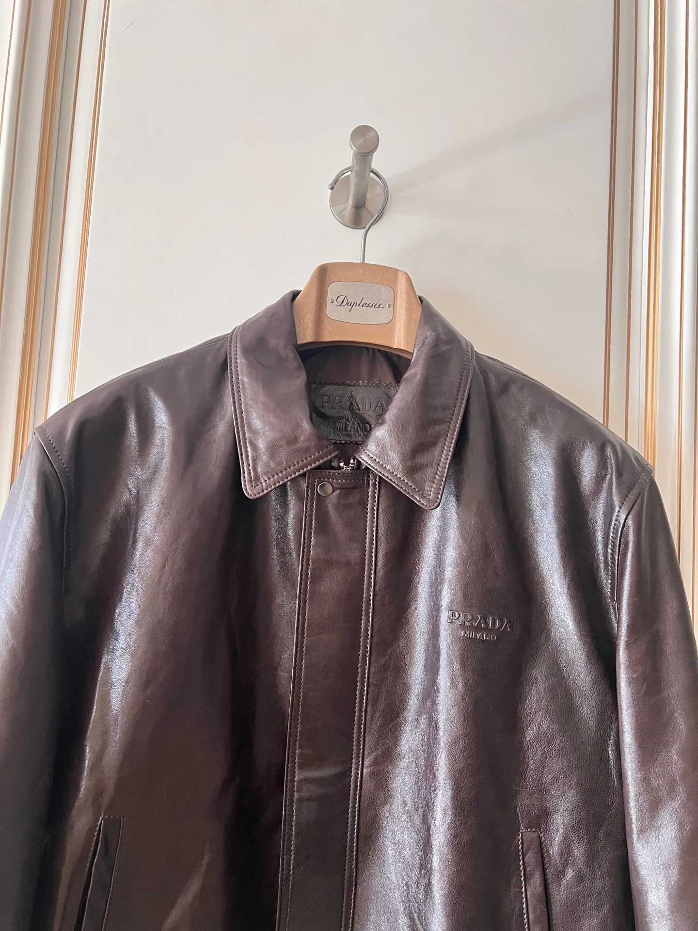 Women's Leather Jackets And Sheepskin Coats PRADA 18409020