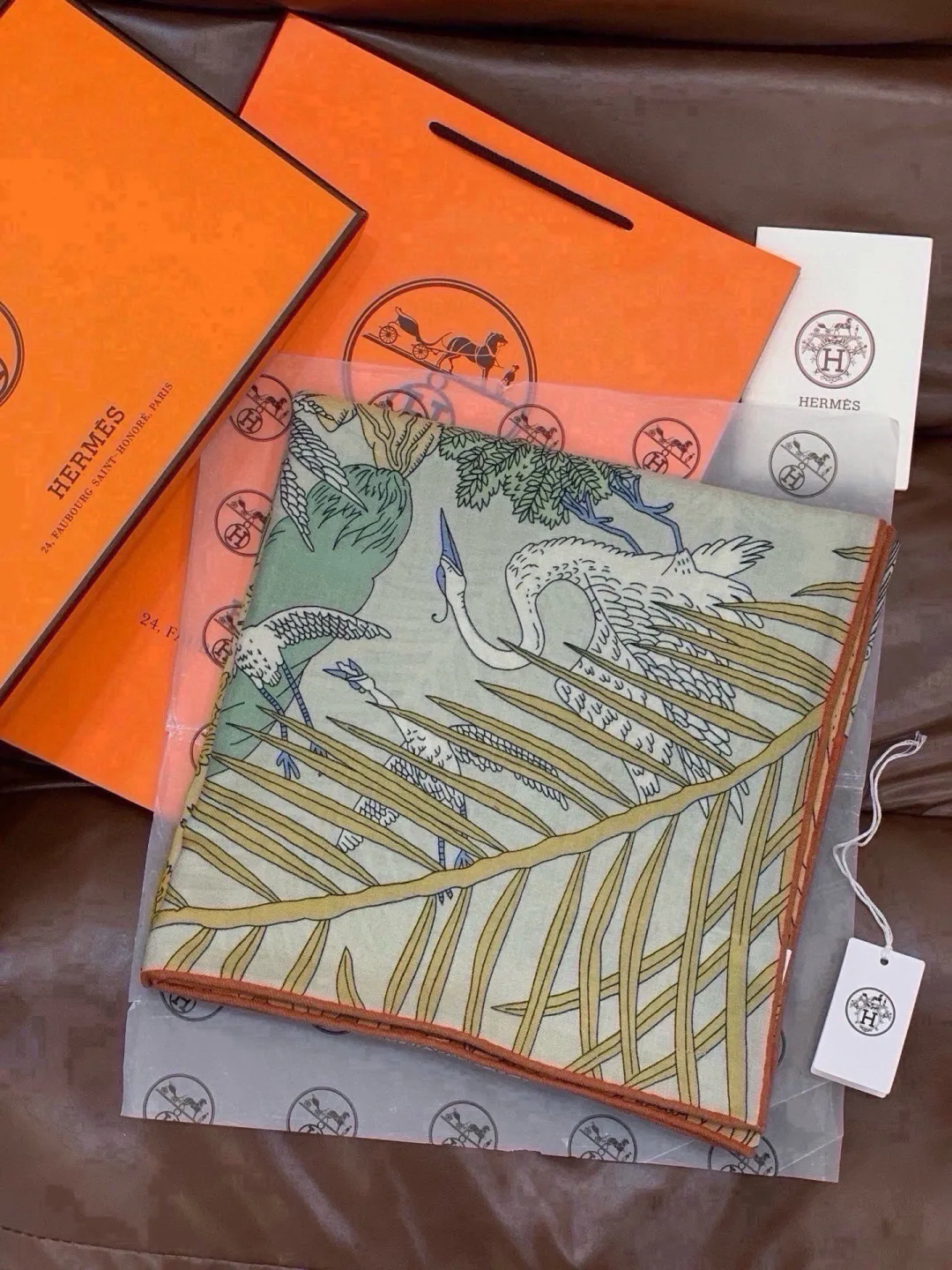 Silk Scarves HERMES 18222611