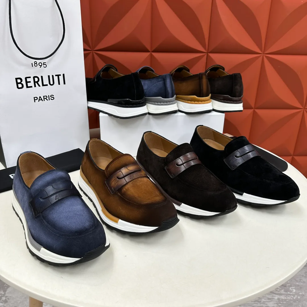 Men's Loafers And Dress Shoes BERLUTI 18000844