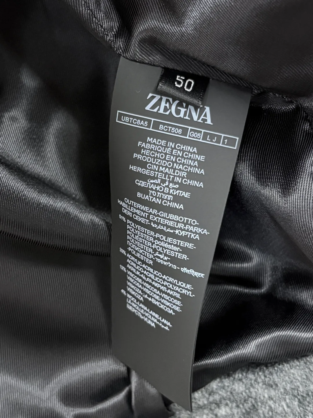 Men's Jackets And Down Jackets ZEGNA 18140313