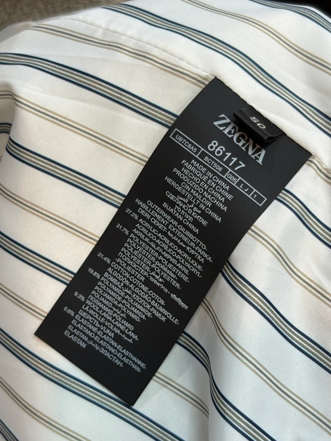 Men's Jackets And Down Jackets ZEGNA 17925290