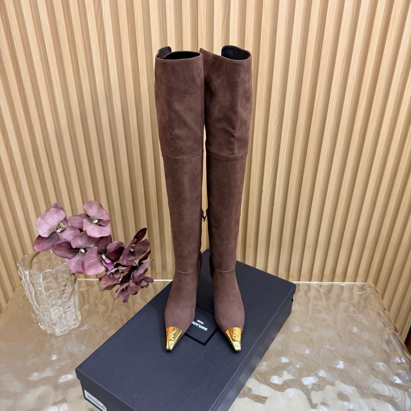 Сапоги Женские Saint Laurent 18676697