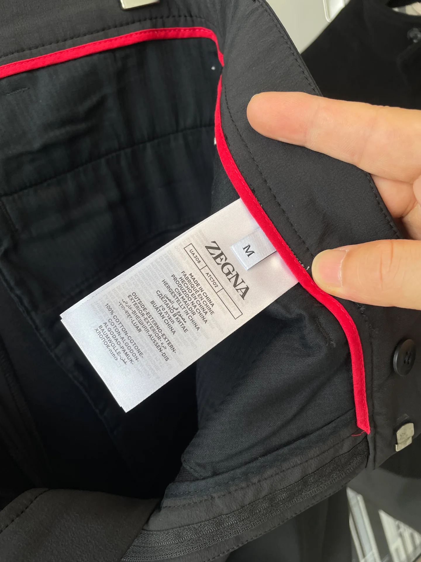 Men's Trousers ZEGNA 18499535