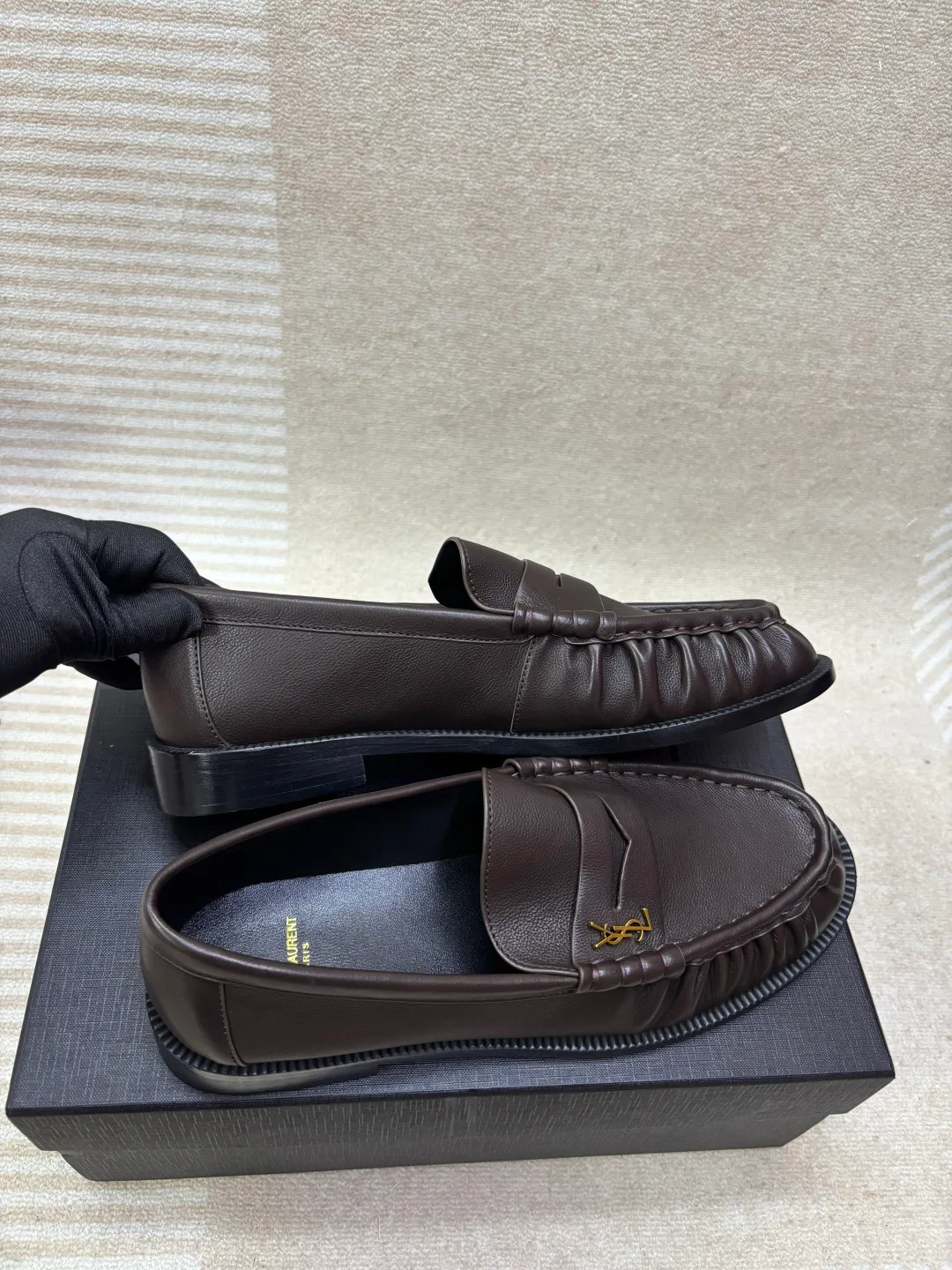 Men's Loafers And Dress Shoes SAINT LAURENT 17472584