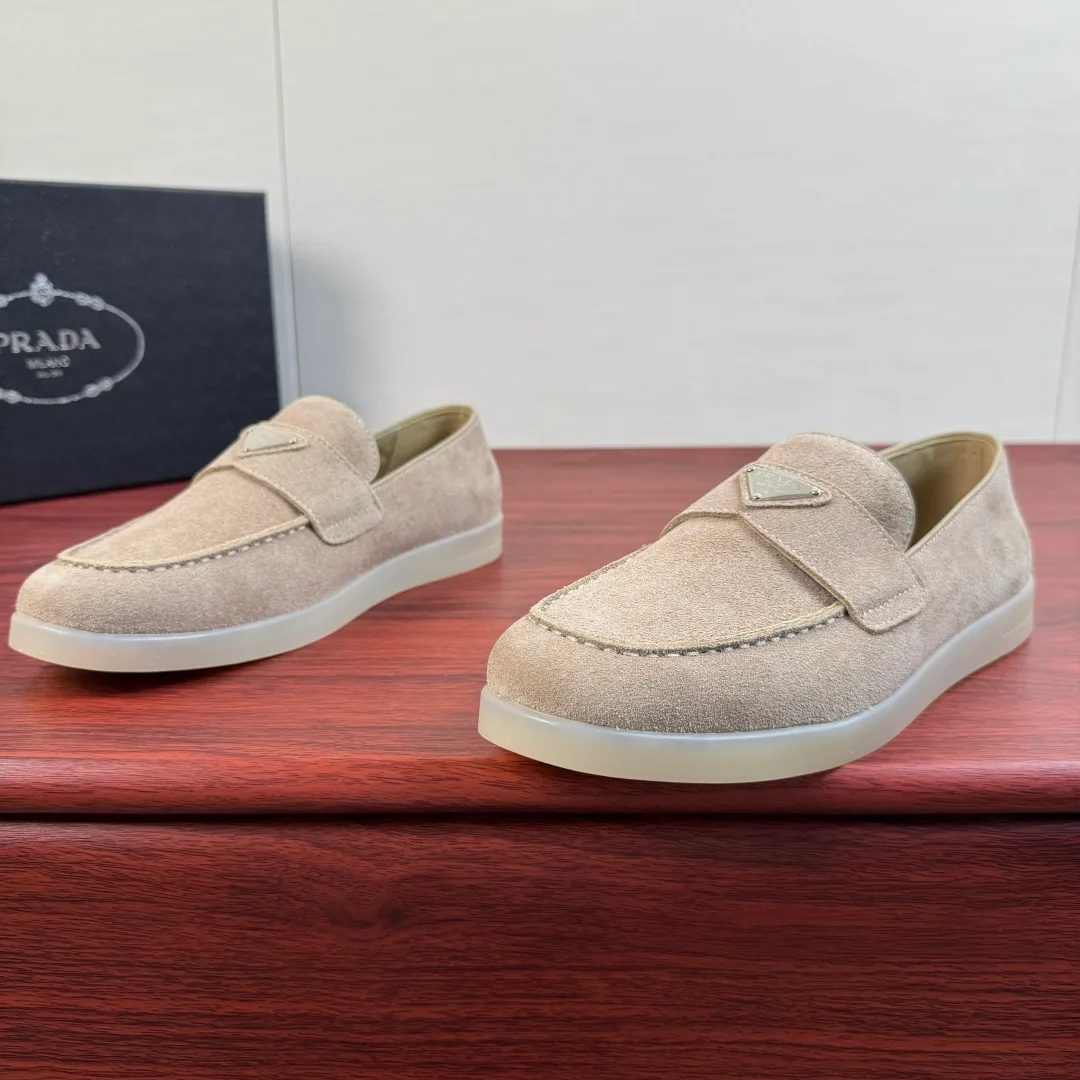 Men's Loafers And Dress Shoes PRADA 18100608