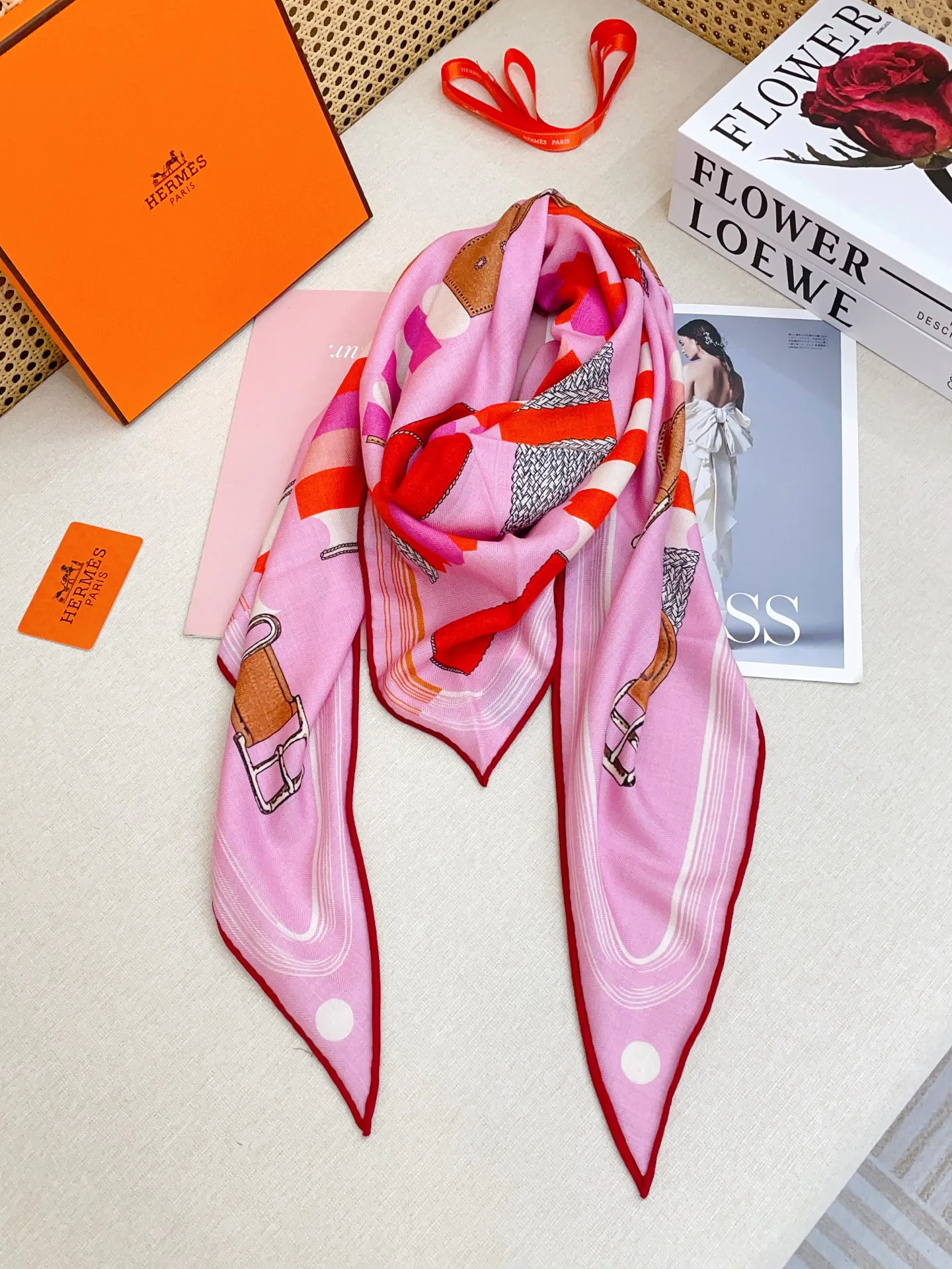 Silk Scarves HERMES 19531561