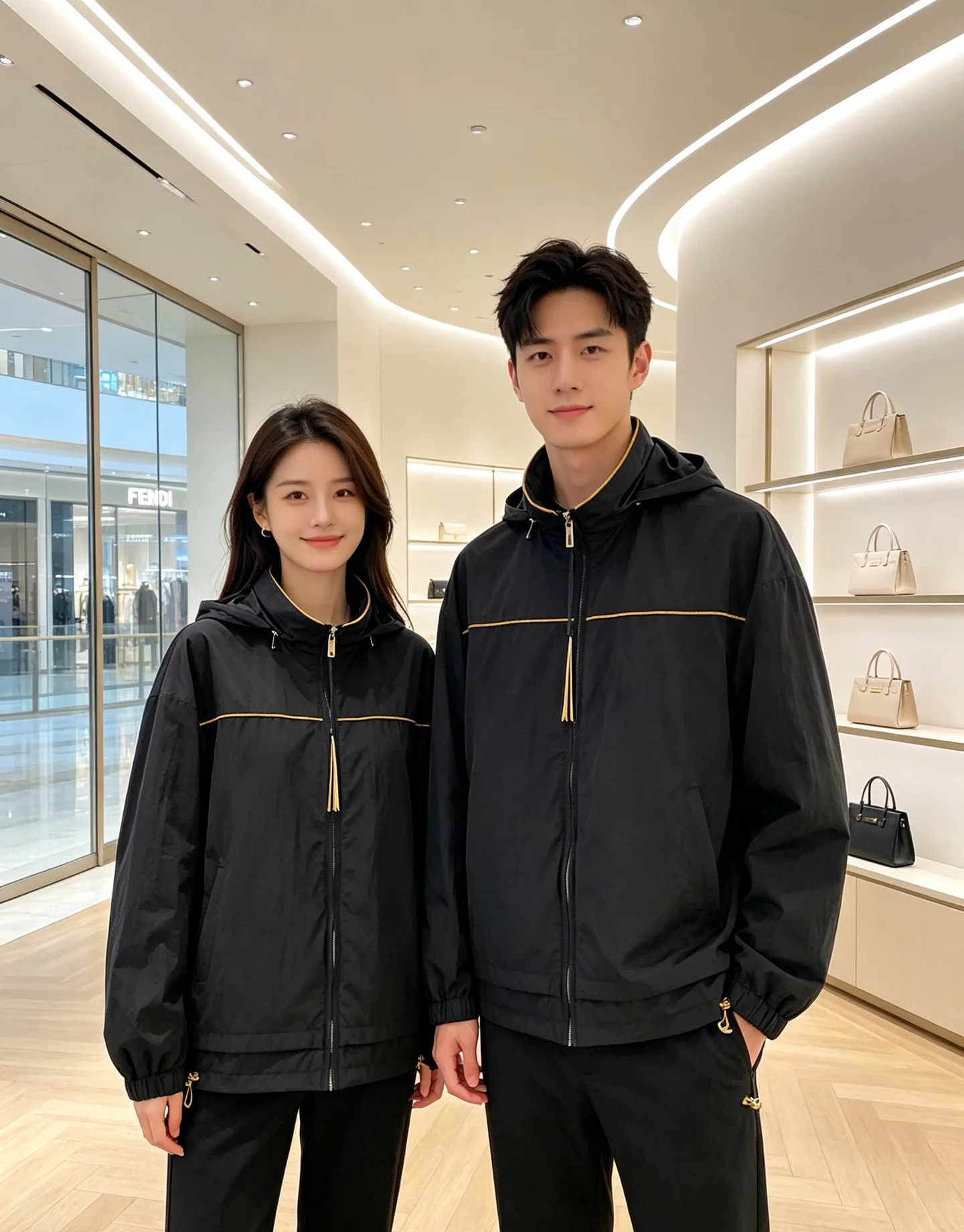 Куртки И Пуховики Мужские Fendi 18609376