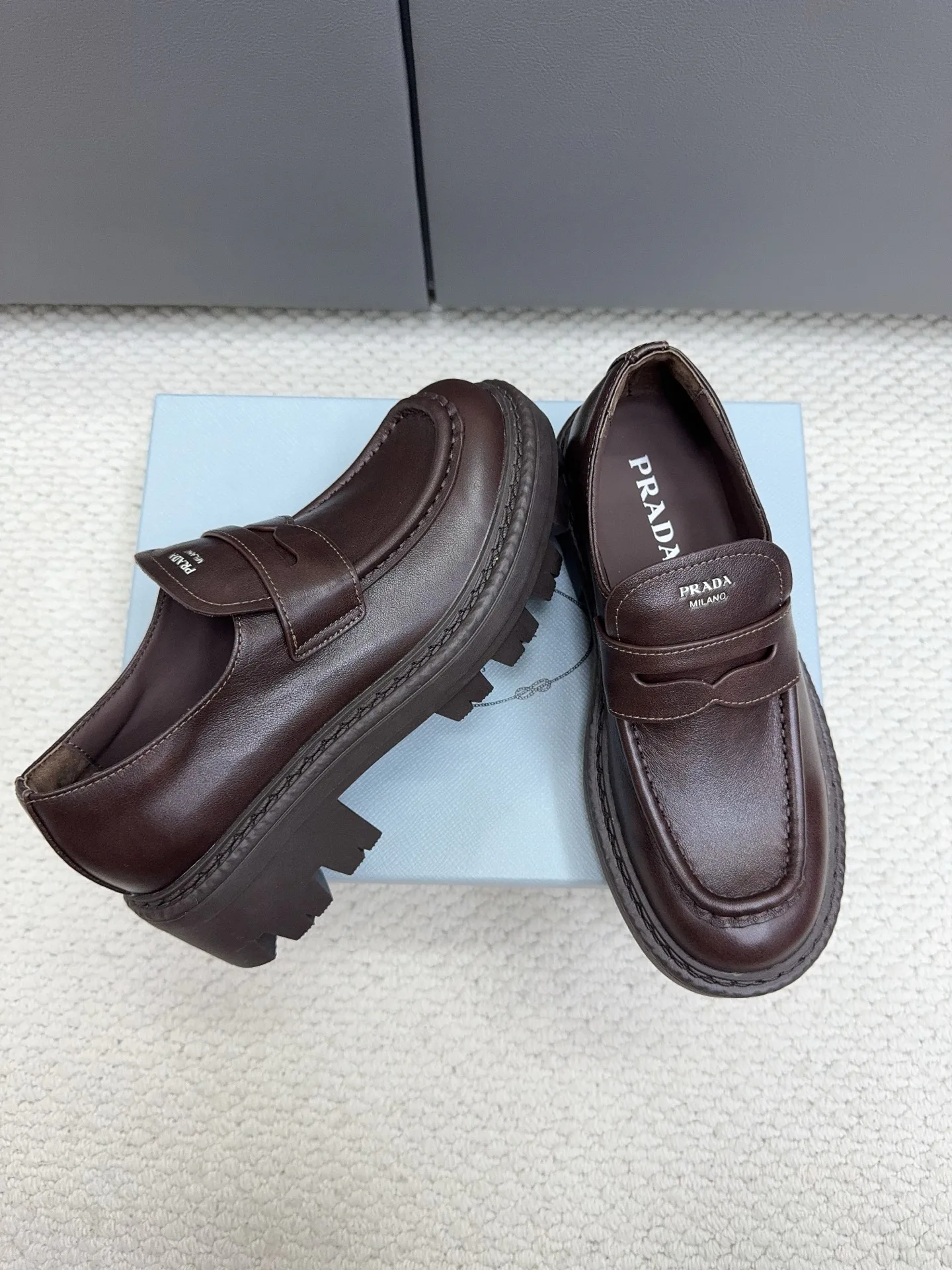 Women's Loafers And Moccasins PRADA 18449788