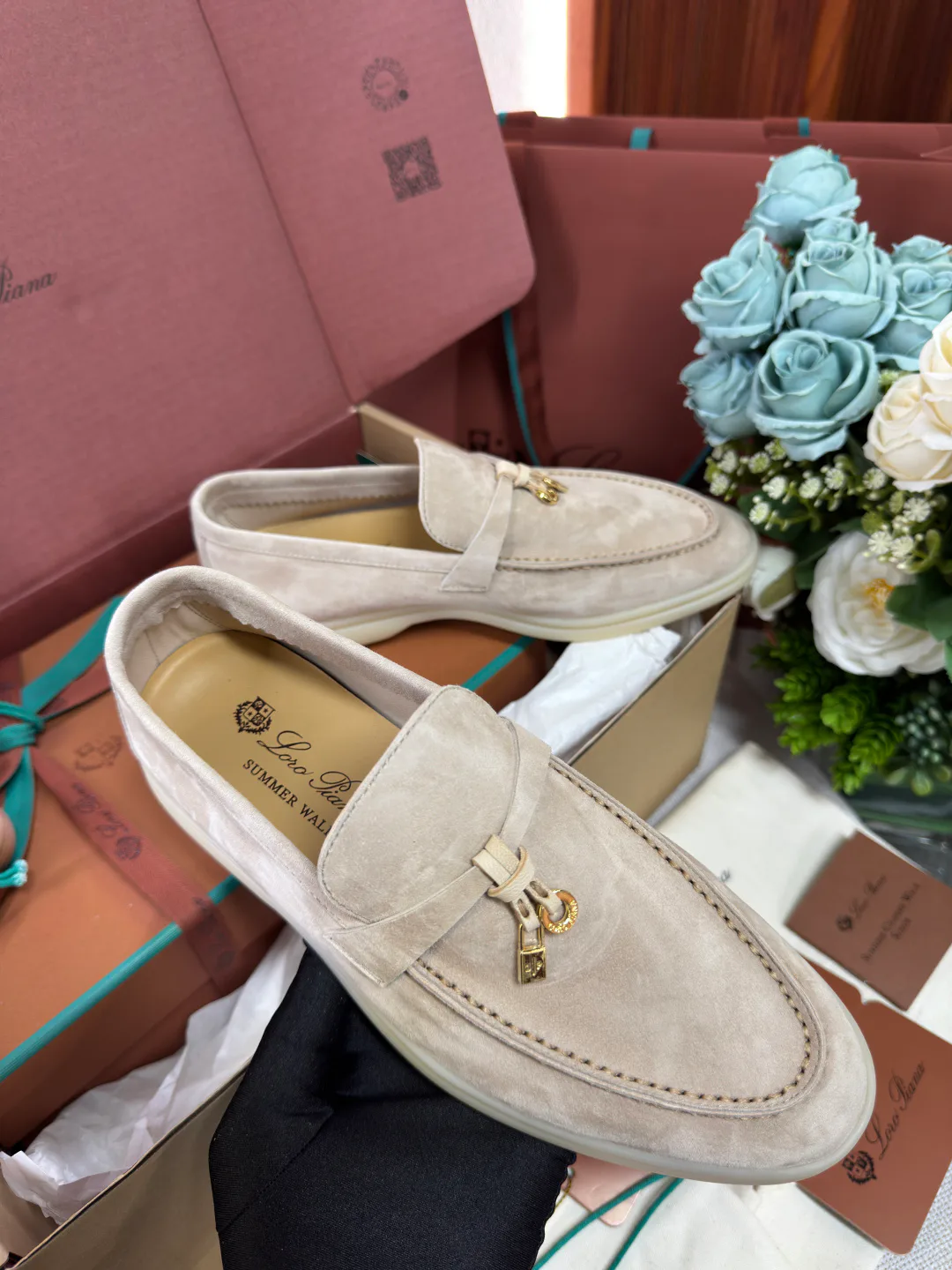 Men's Loafers And Dress Shoes LORO PIANA 18101738