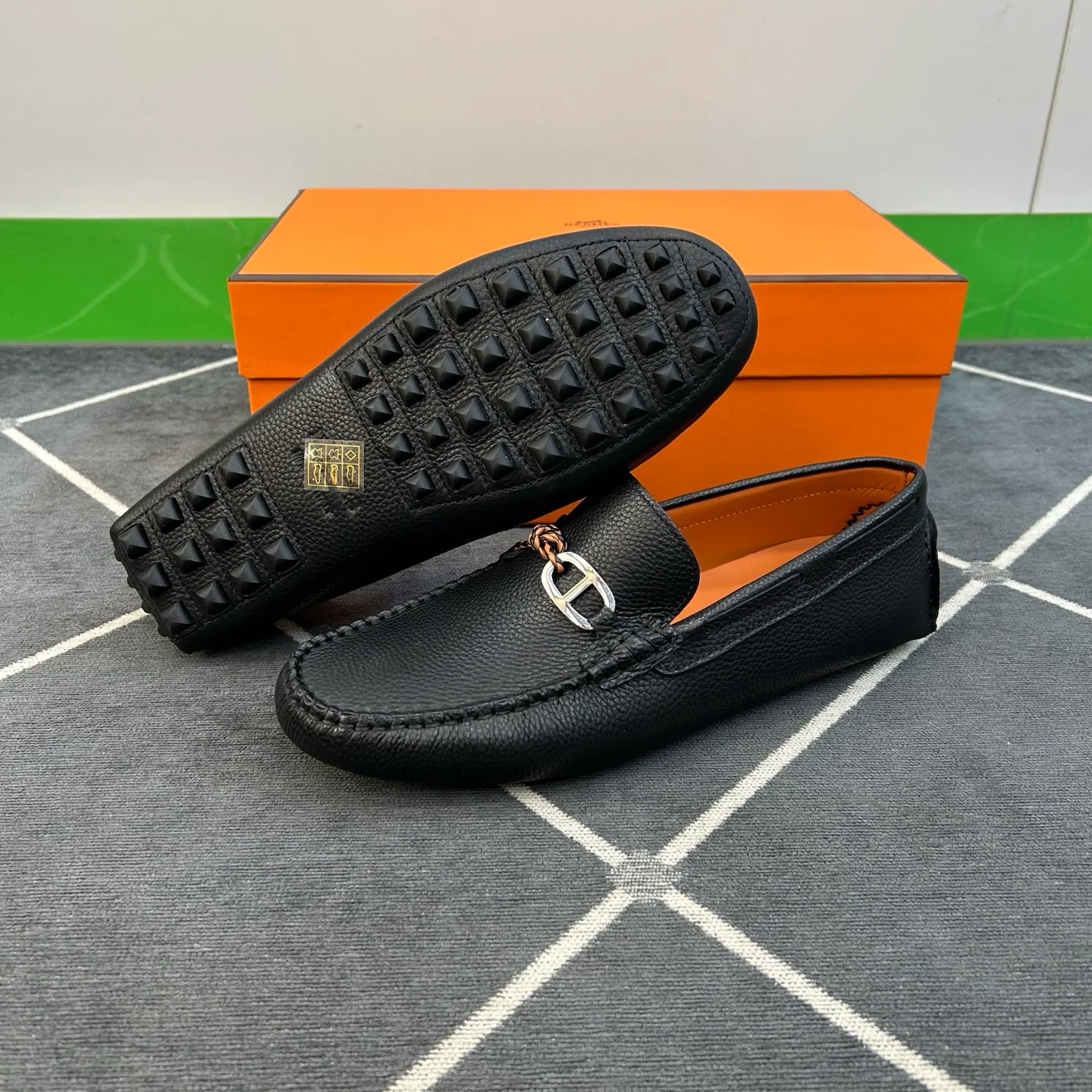 Men's Loafers And Dress Shoes HERMES 17867749