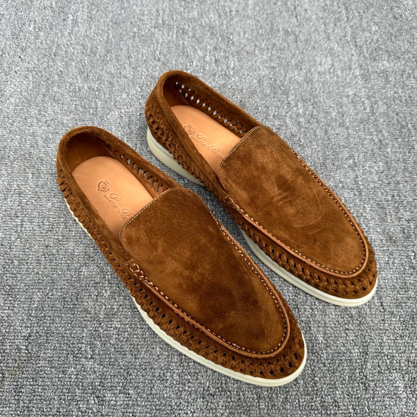 Men's Loafers And Dress Shoes LORO PIANA 18076400