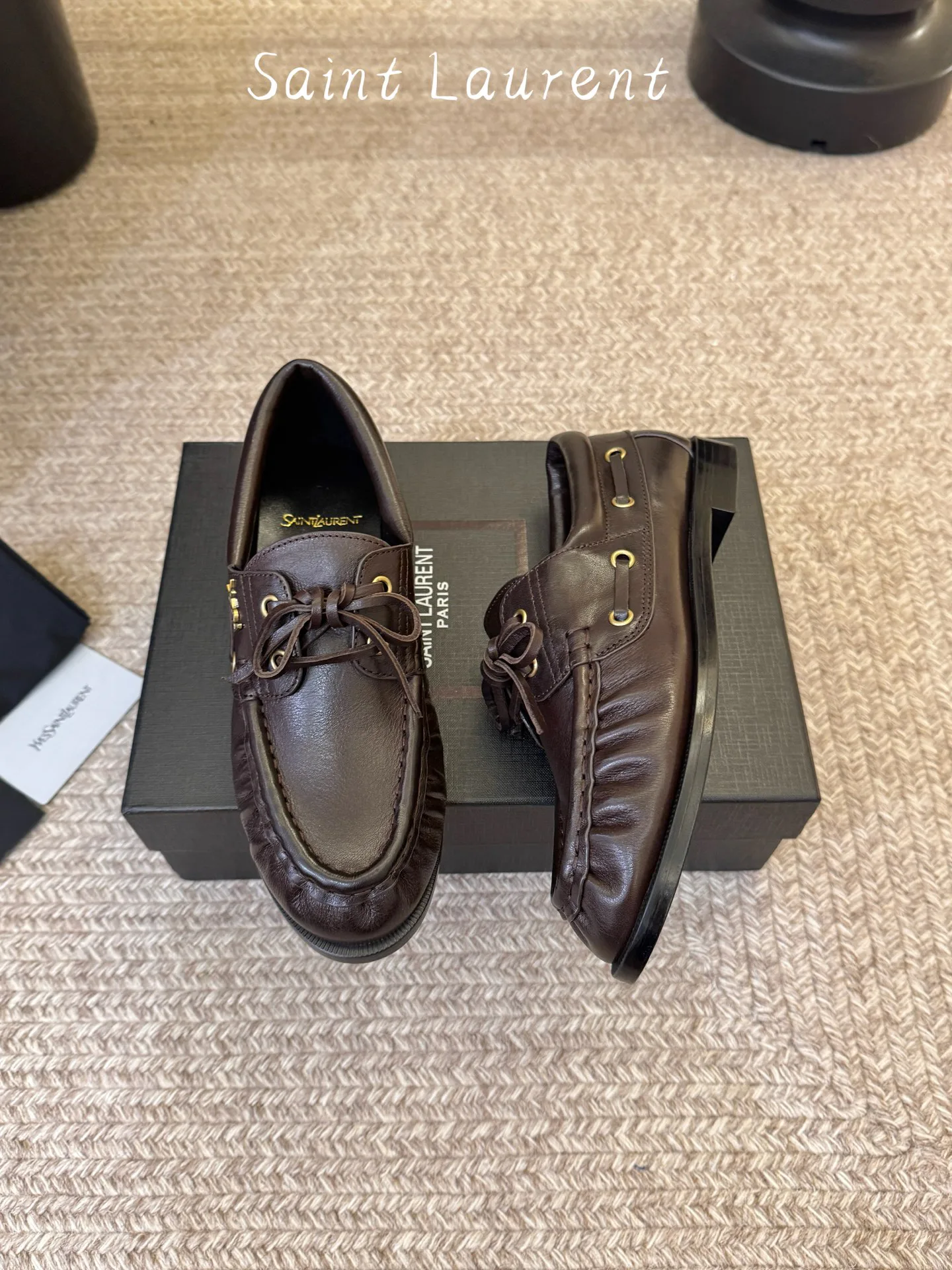 Men's Loafers And Dress Shoes SAINT LAURENT 17892064