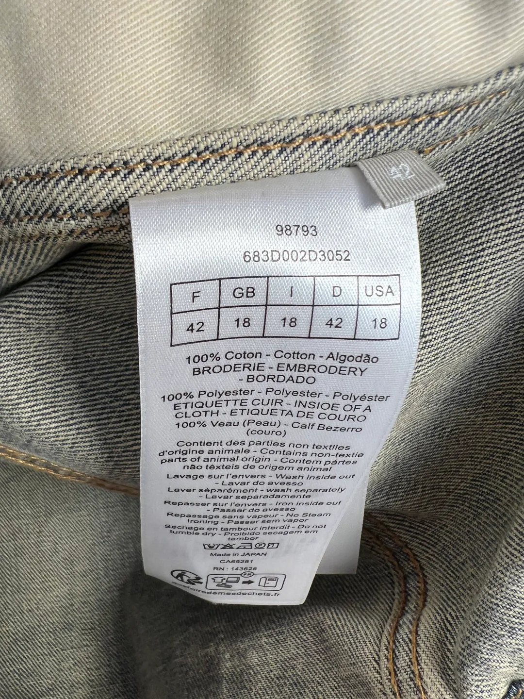 Men's Jackets And Down Jackets CHRISTIAN DIOR 18179323