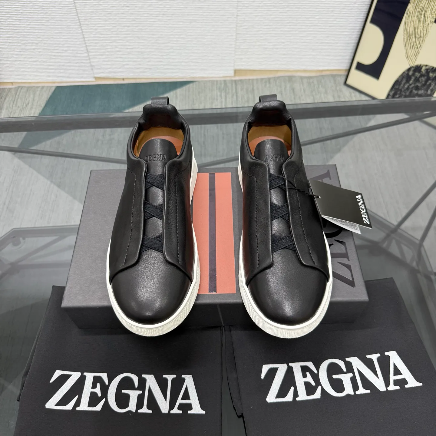Кроссовки Мужские Zegna 18665268