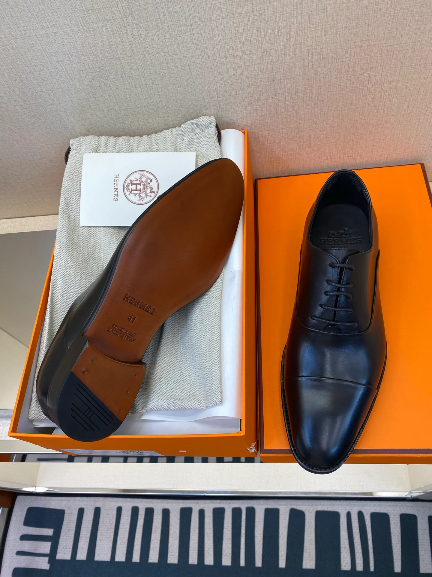 Men's Loafers And Dress Shoes HERMES 17972037