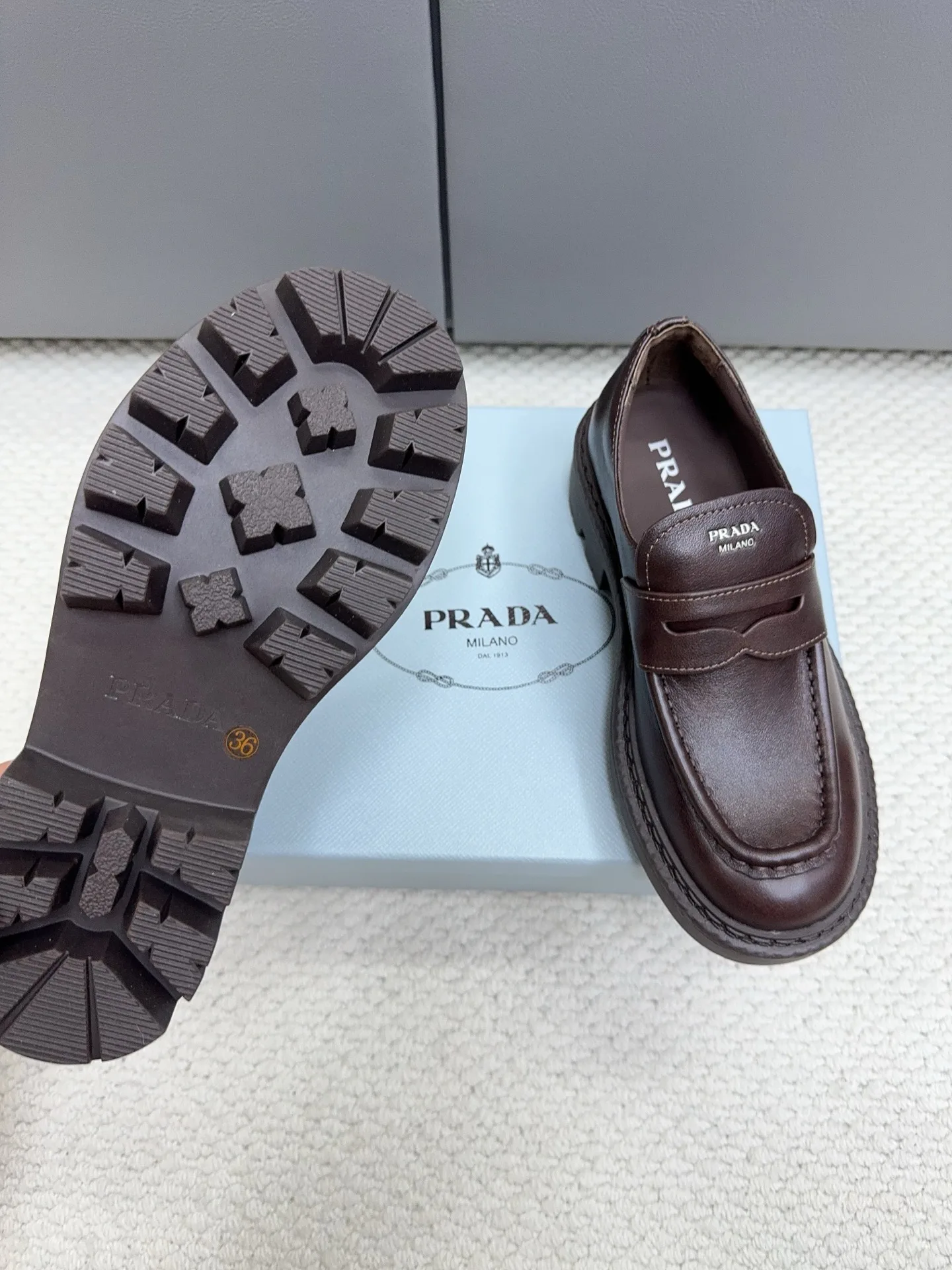Women's Loafers And Moccasins PRADA 18449788