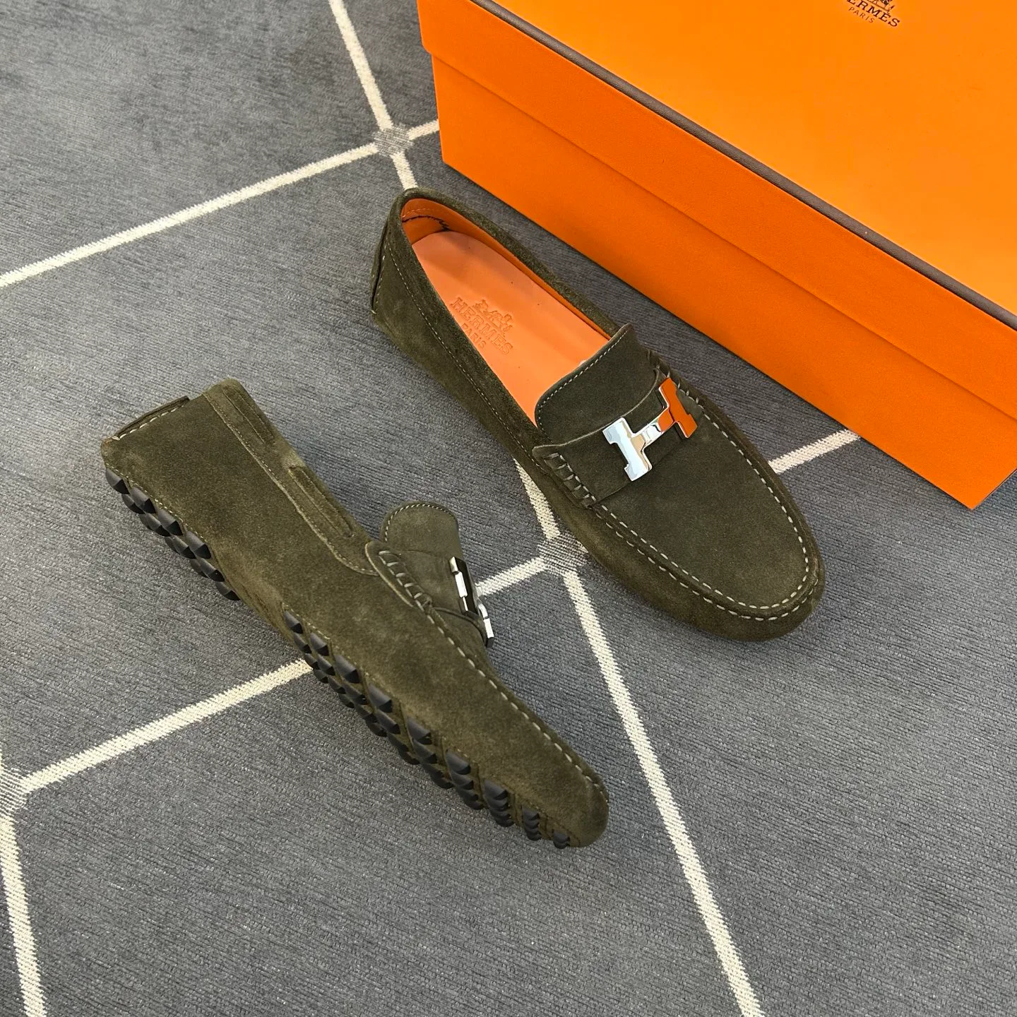Men's Loafers And Dress Shoes HERMES 17867738