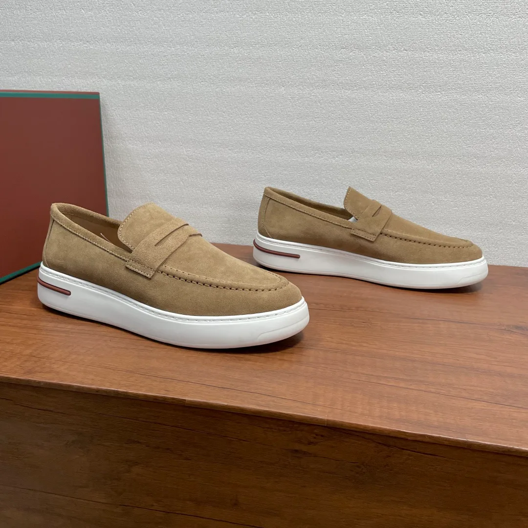 Men's Loafers And Dress Shoes LORO PIANA 17971418