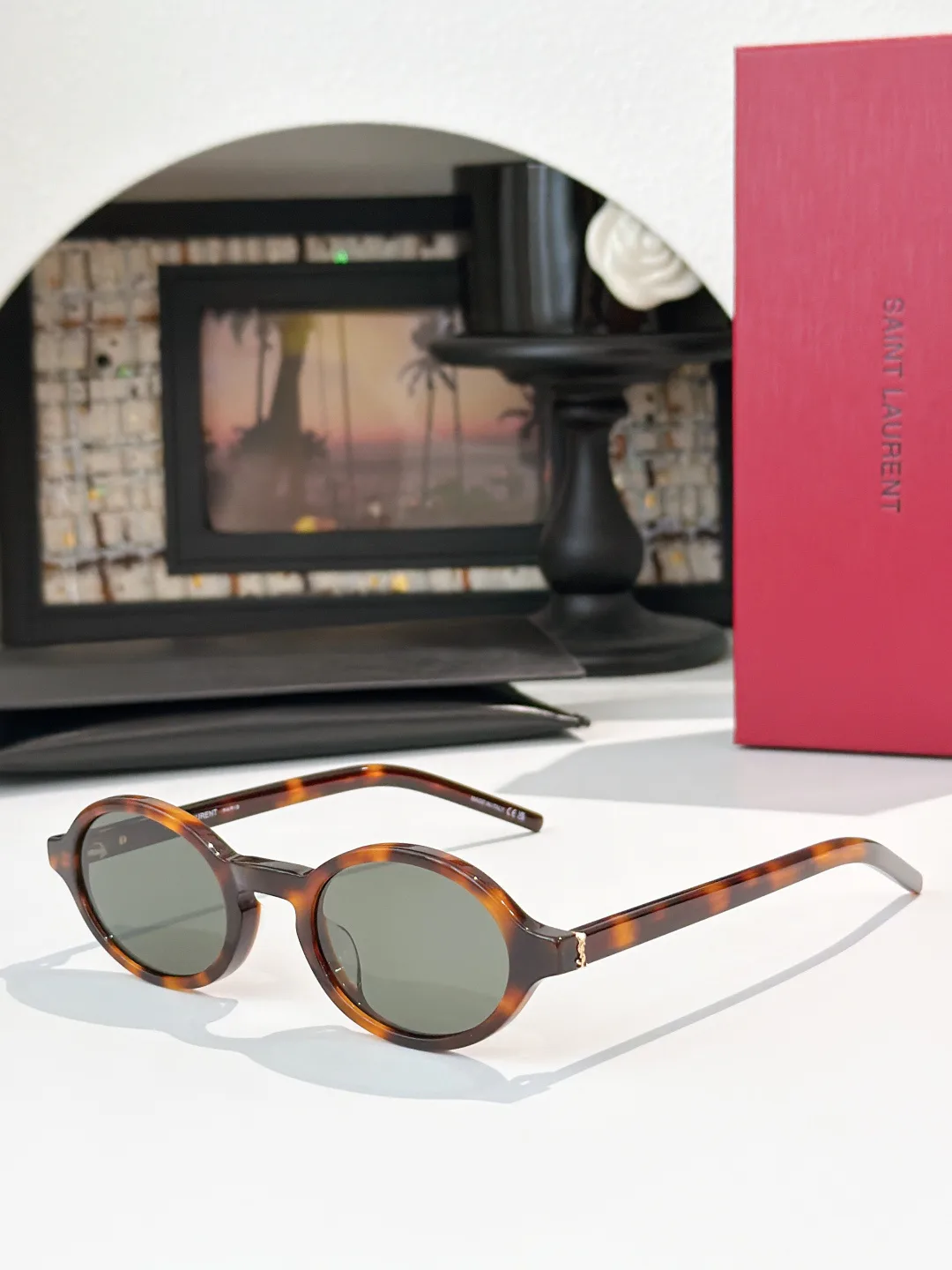Glasses SAINT LAURENT 17190330