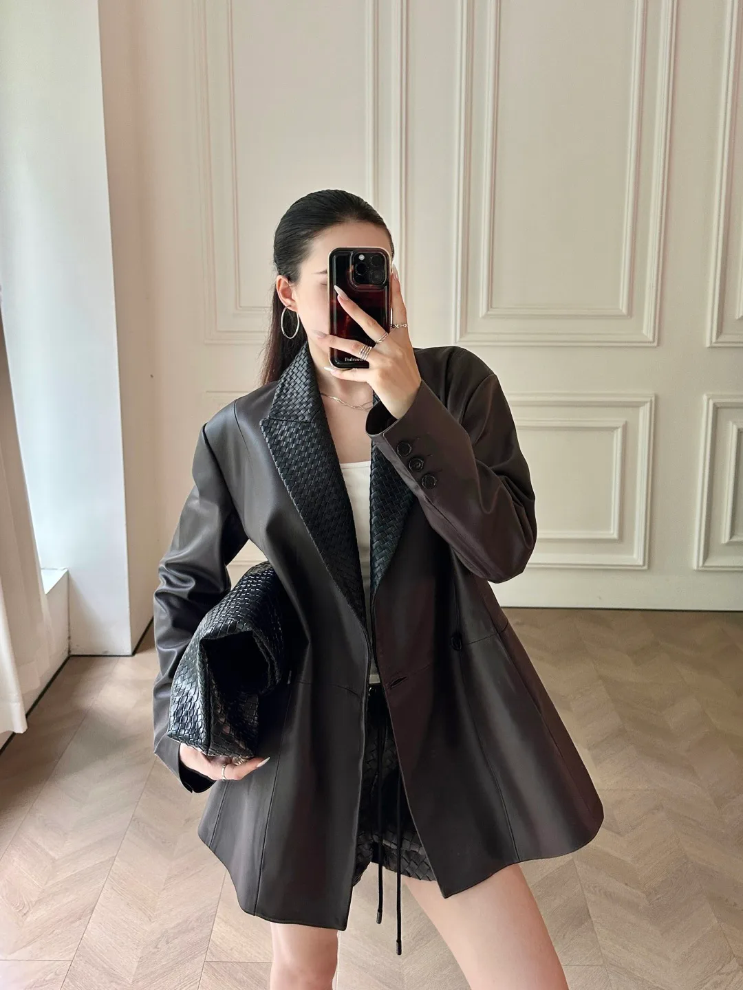 Women's Leather Jackets And Sheepskin Coats BOTTEGA VENETA 18200627