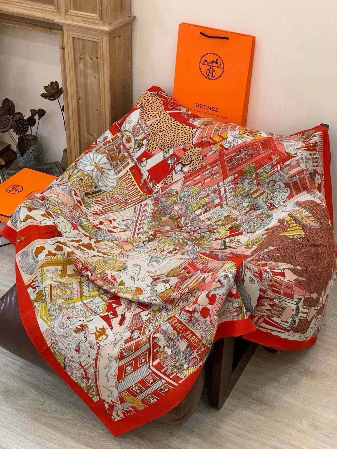 Silk Scarves HERMES 18003580