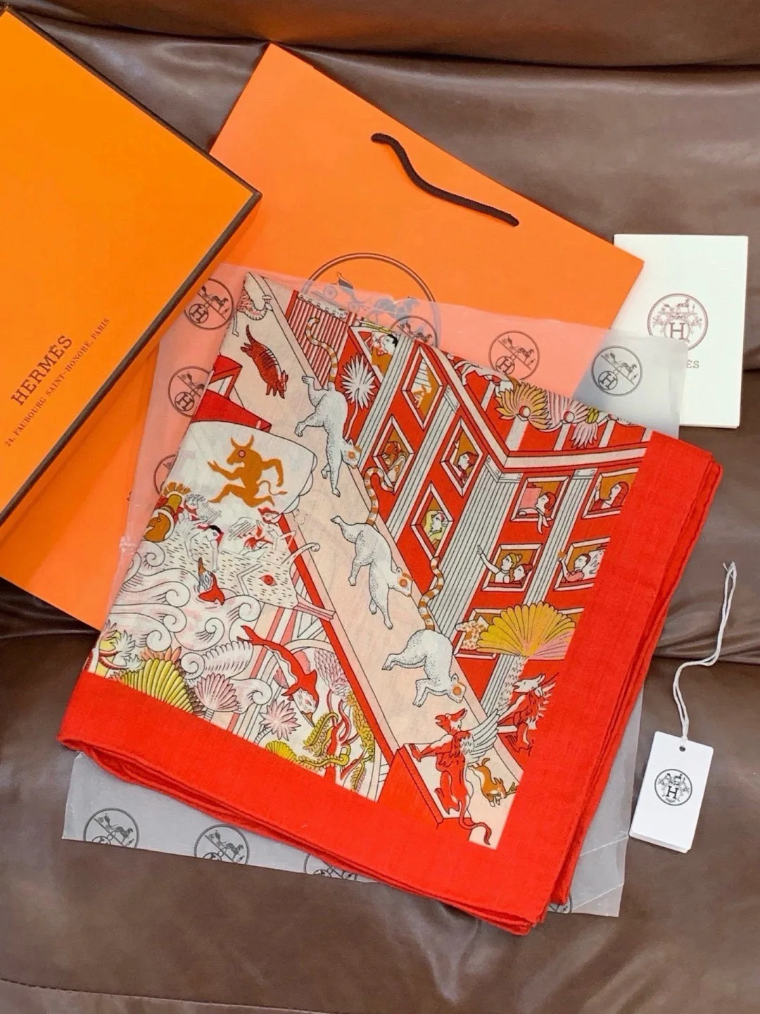 Silk Scarves HERMES 18003580