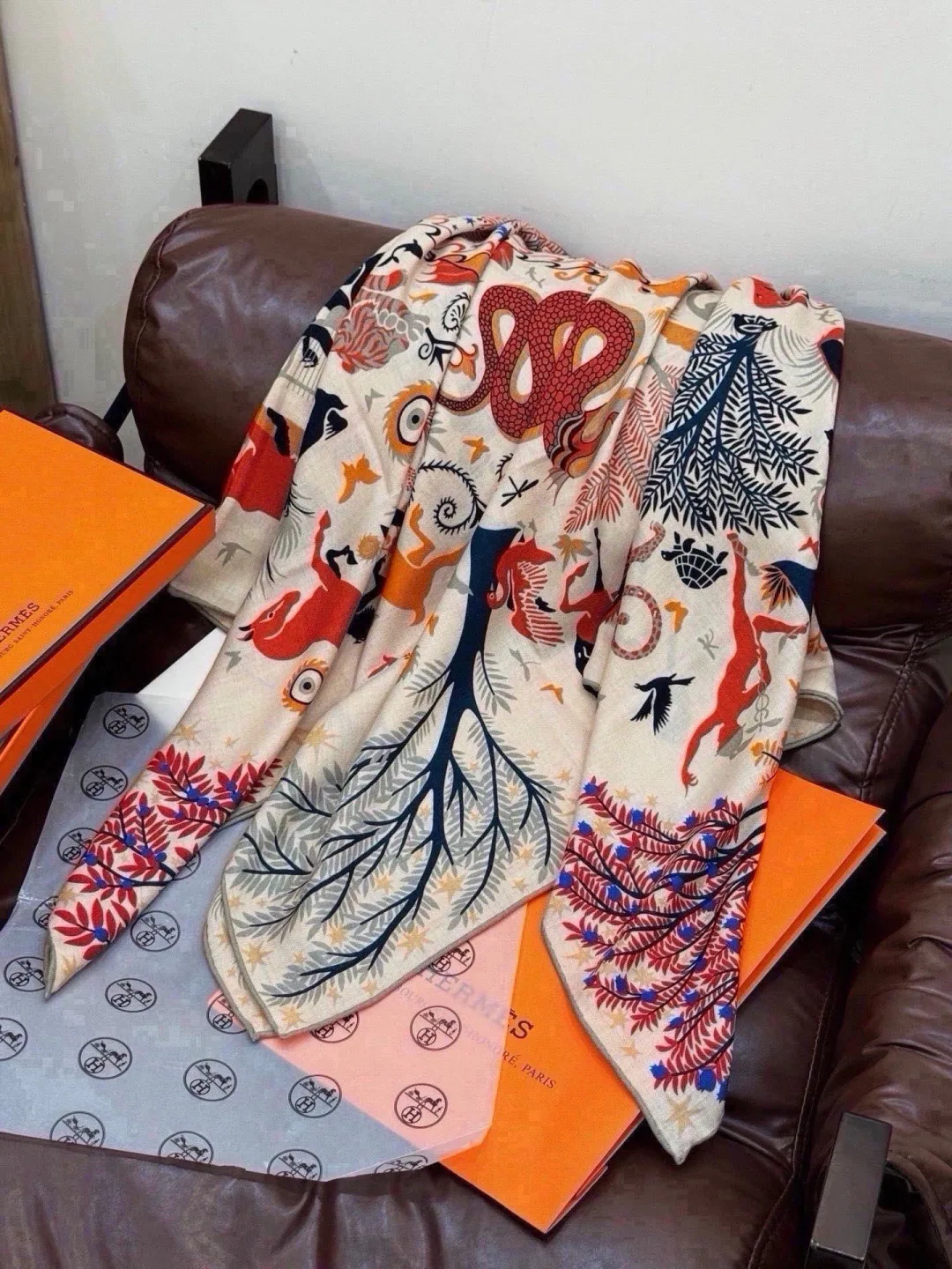 Silk Scarves HERMES 18322231