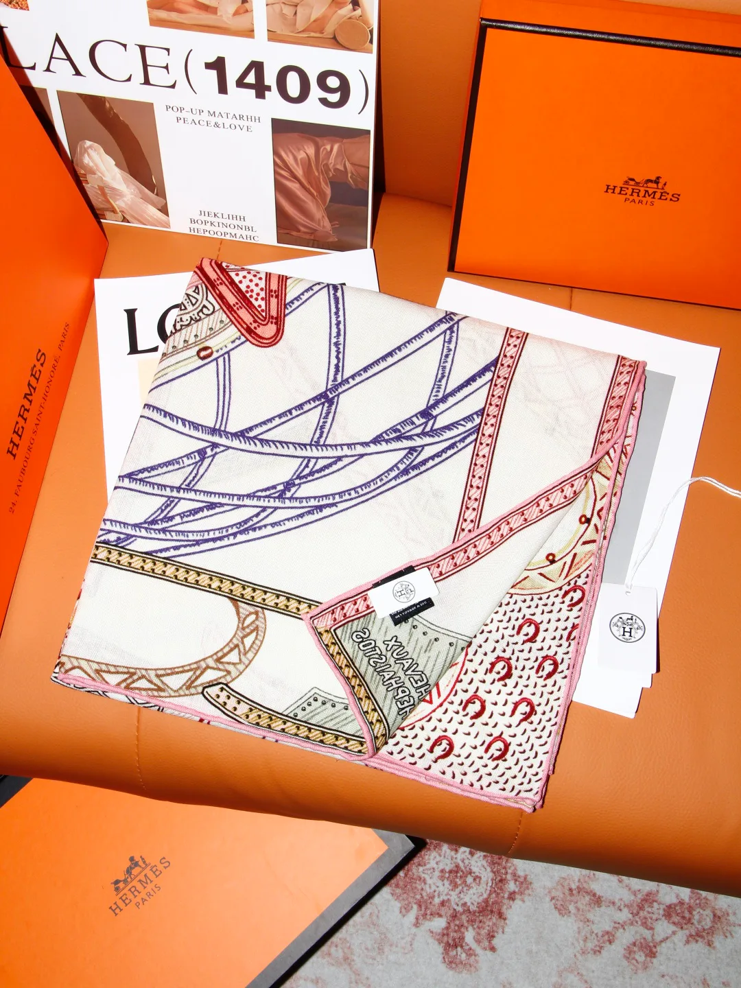 Silk Scarves HERMES 18222577