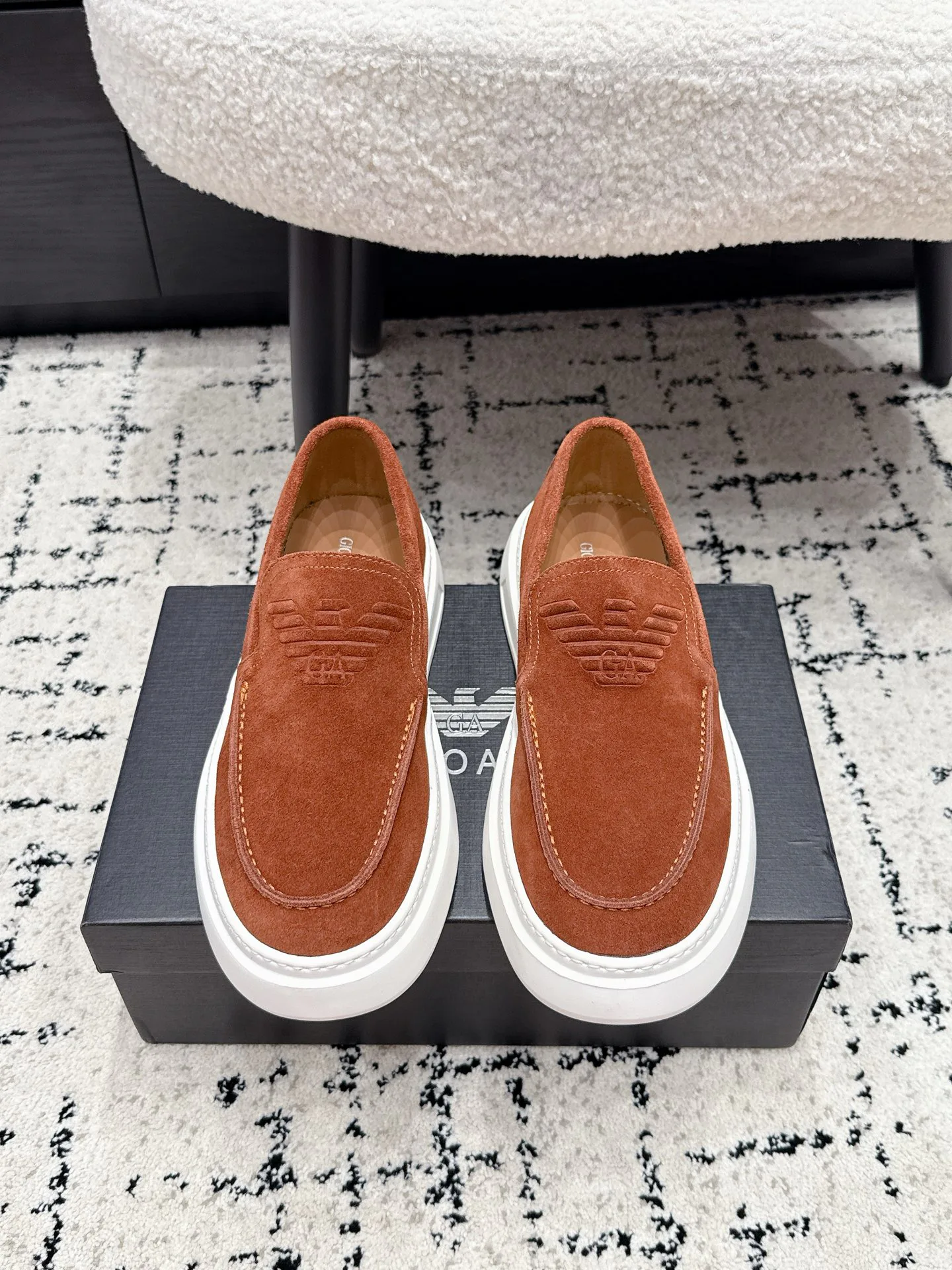 Men's Loafers And Dress Shoes ARMANI 17106855