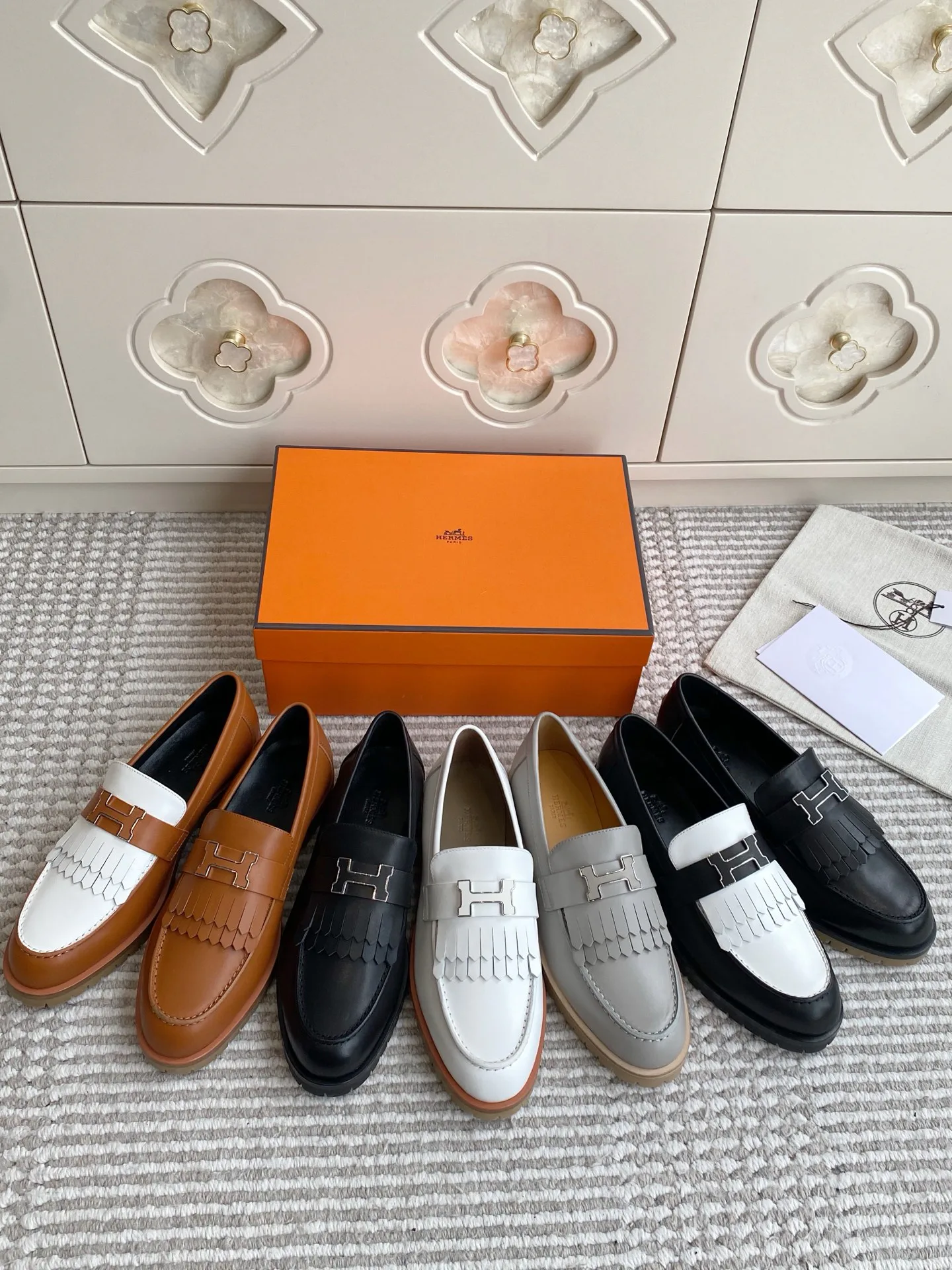 Women's Loafers And Moccasins HERMES 17476103