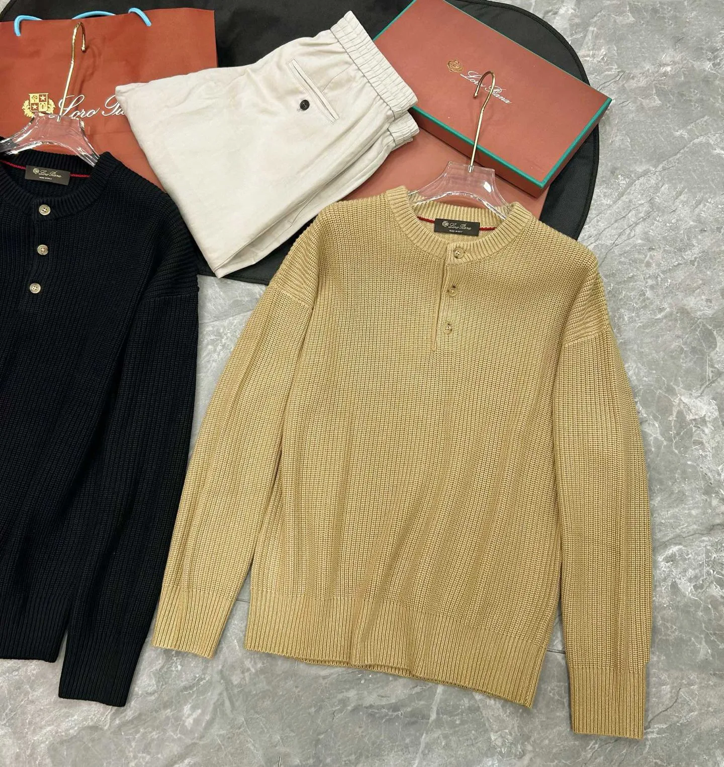 Джемперы И Свитеры Мужские Loro Piana 18566279