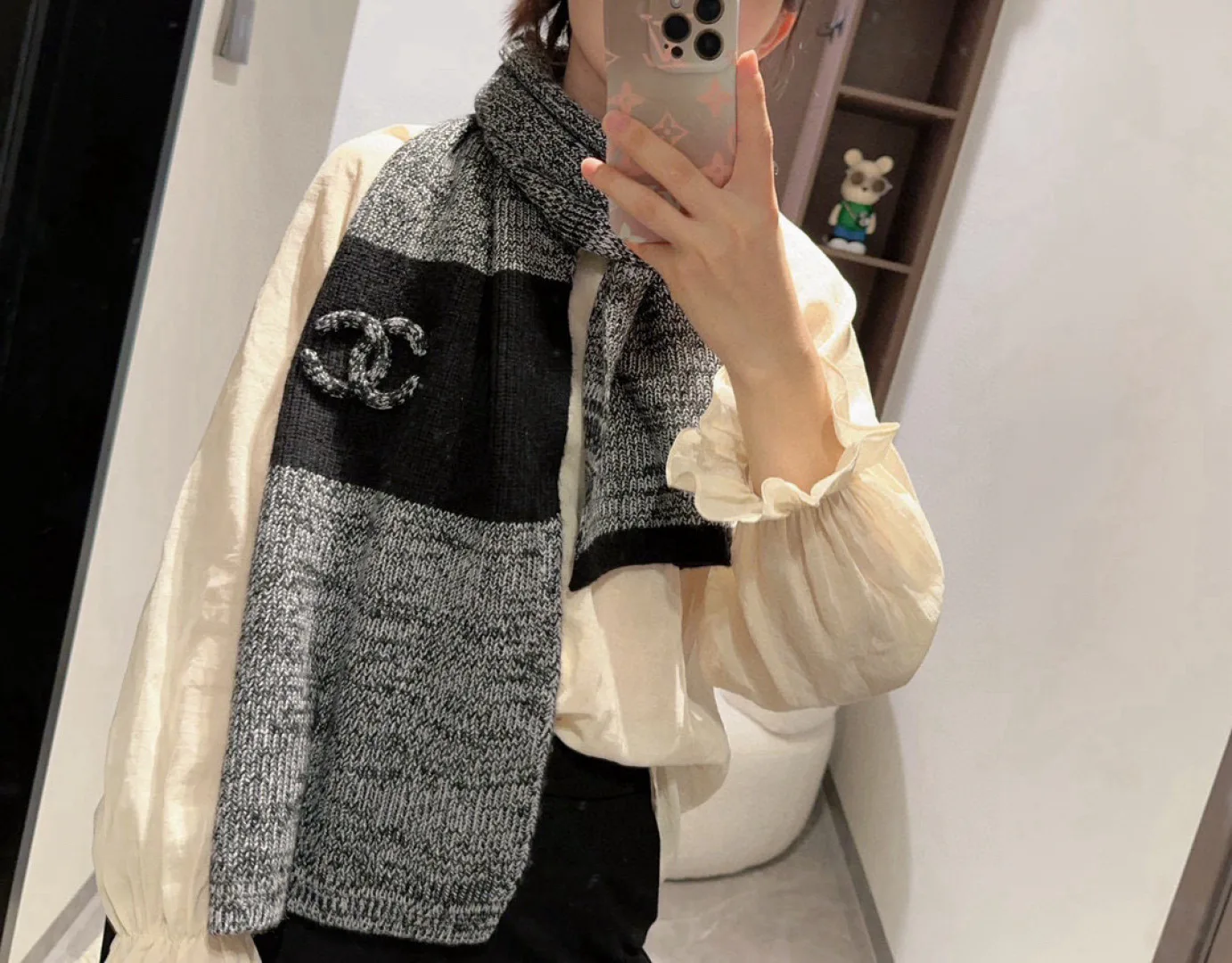 Scarves CHANEL 17940712