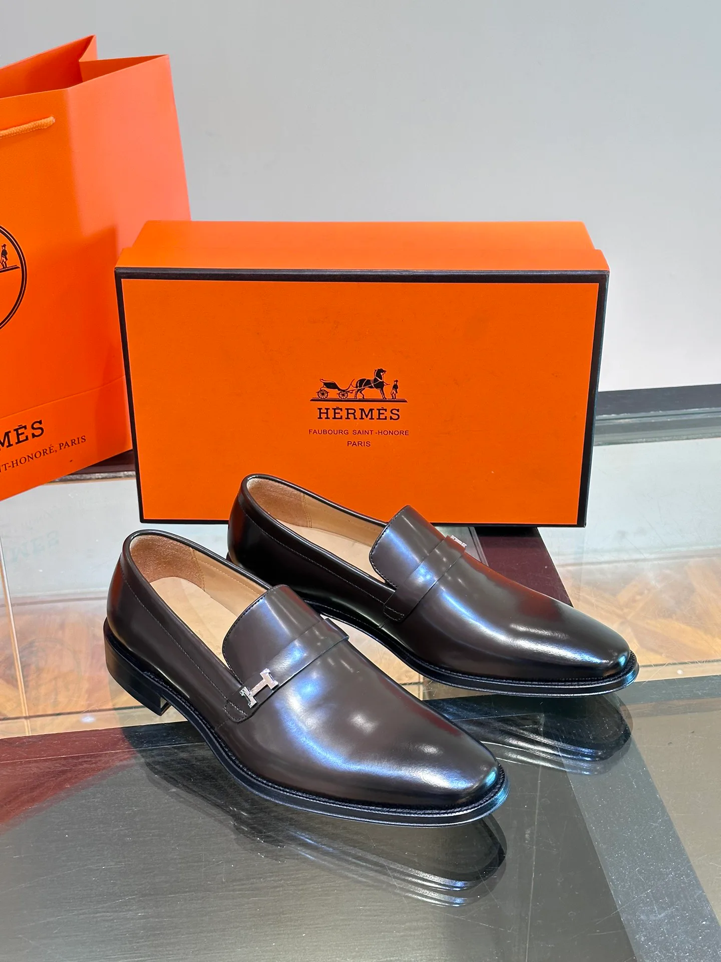 Men's Loafers And Dress Shoes HERMES 17745582
