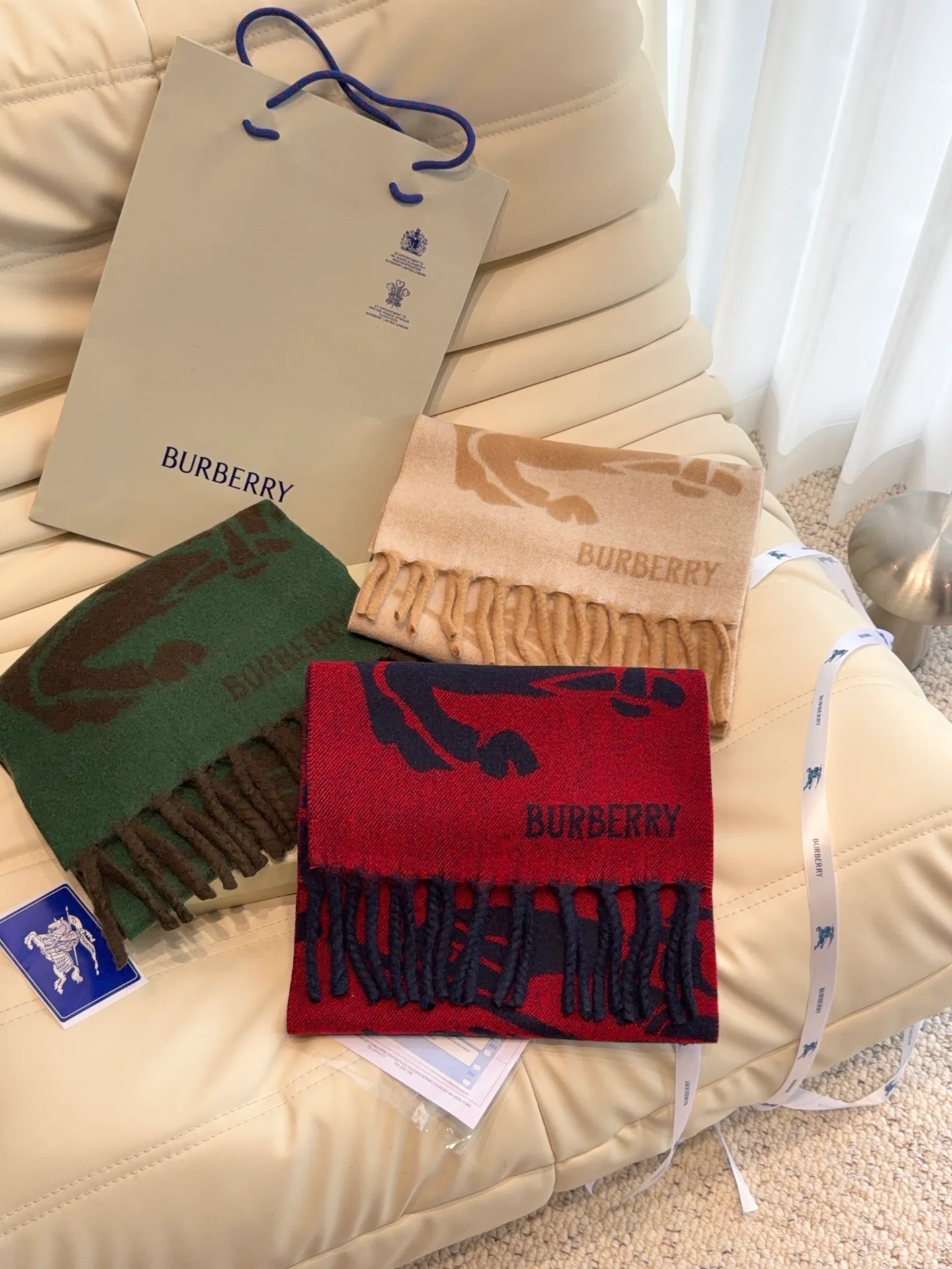 Scarves BURBERRY 18401221