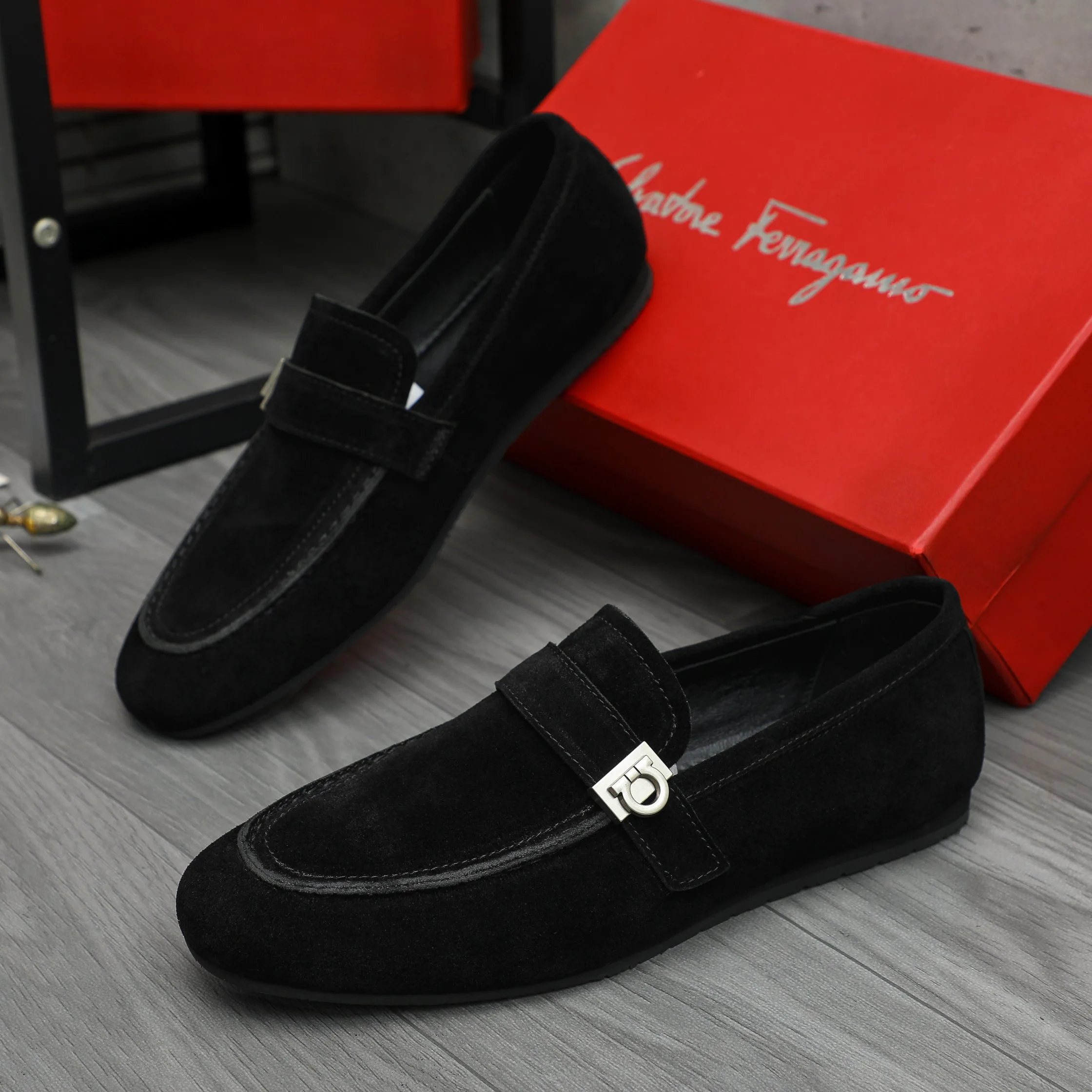 Men's Loafers And Dress Shoes SALVATORE FERRAGAMO 19559272