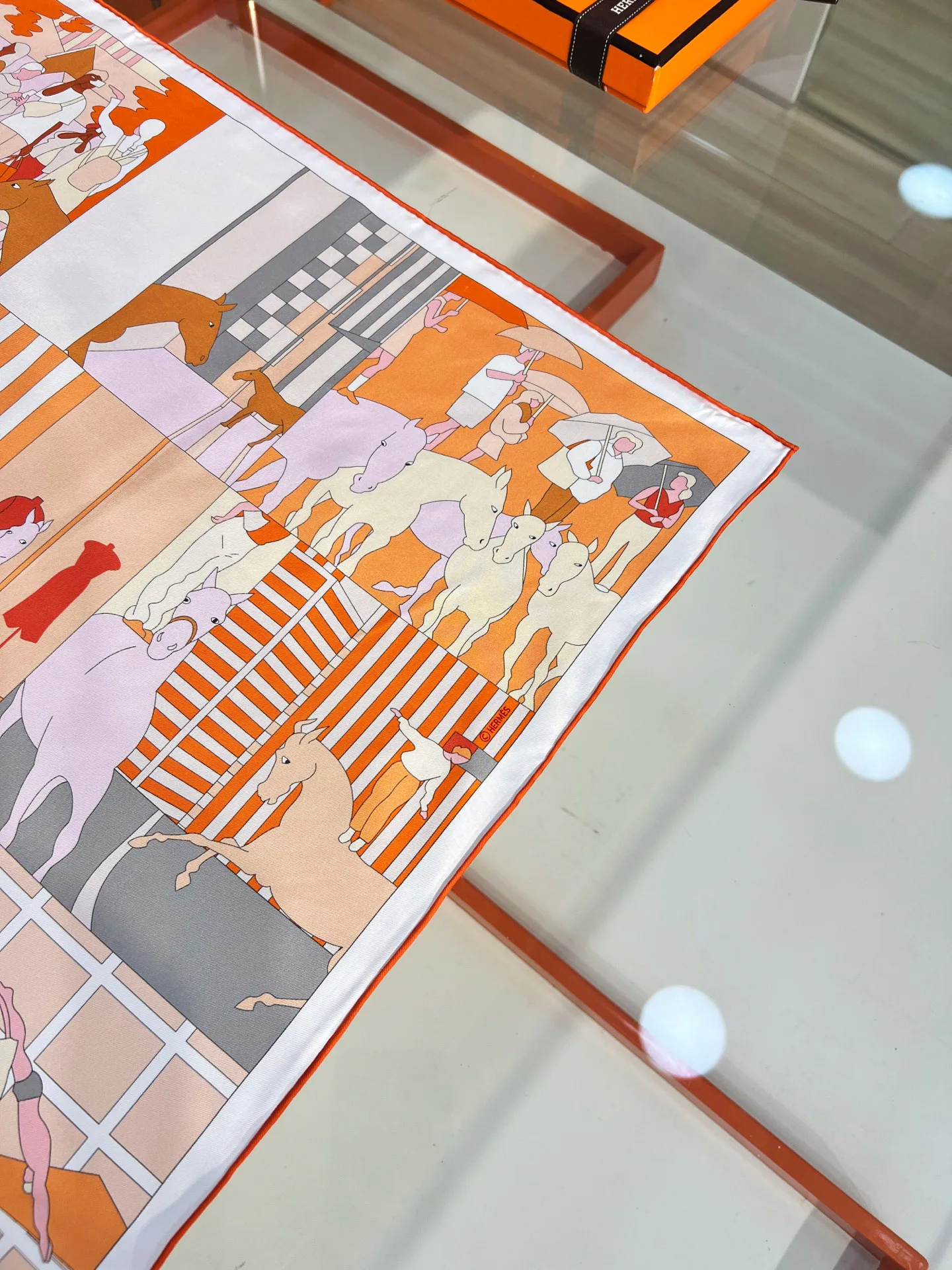 Silk Scarves HERMES 17991762