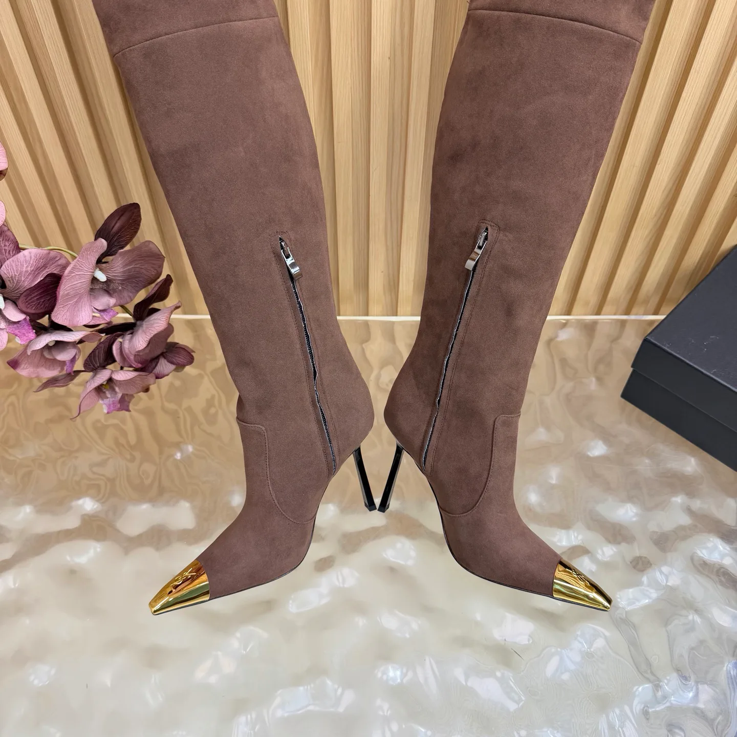 Сапоги Женские Saint Laurent 18676697