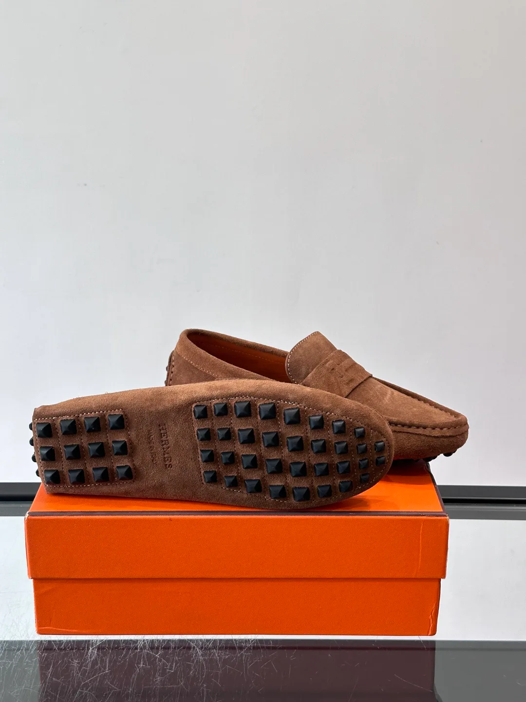 Men's Loafers And Dress Shoes HERMES 18102672